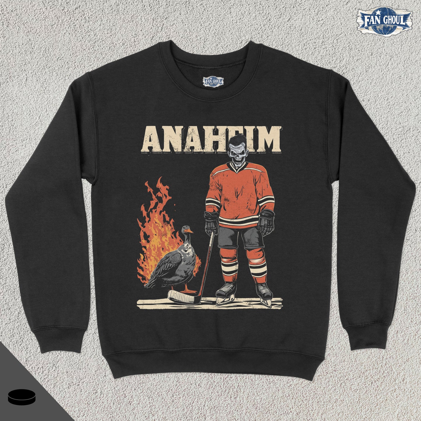 Anaheim Hockey "Ghoul" Crewneck