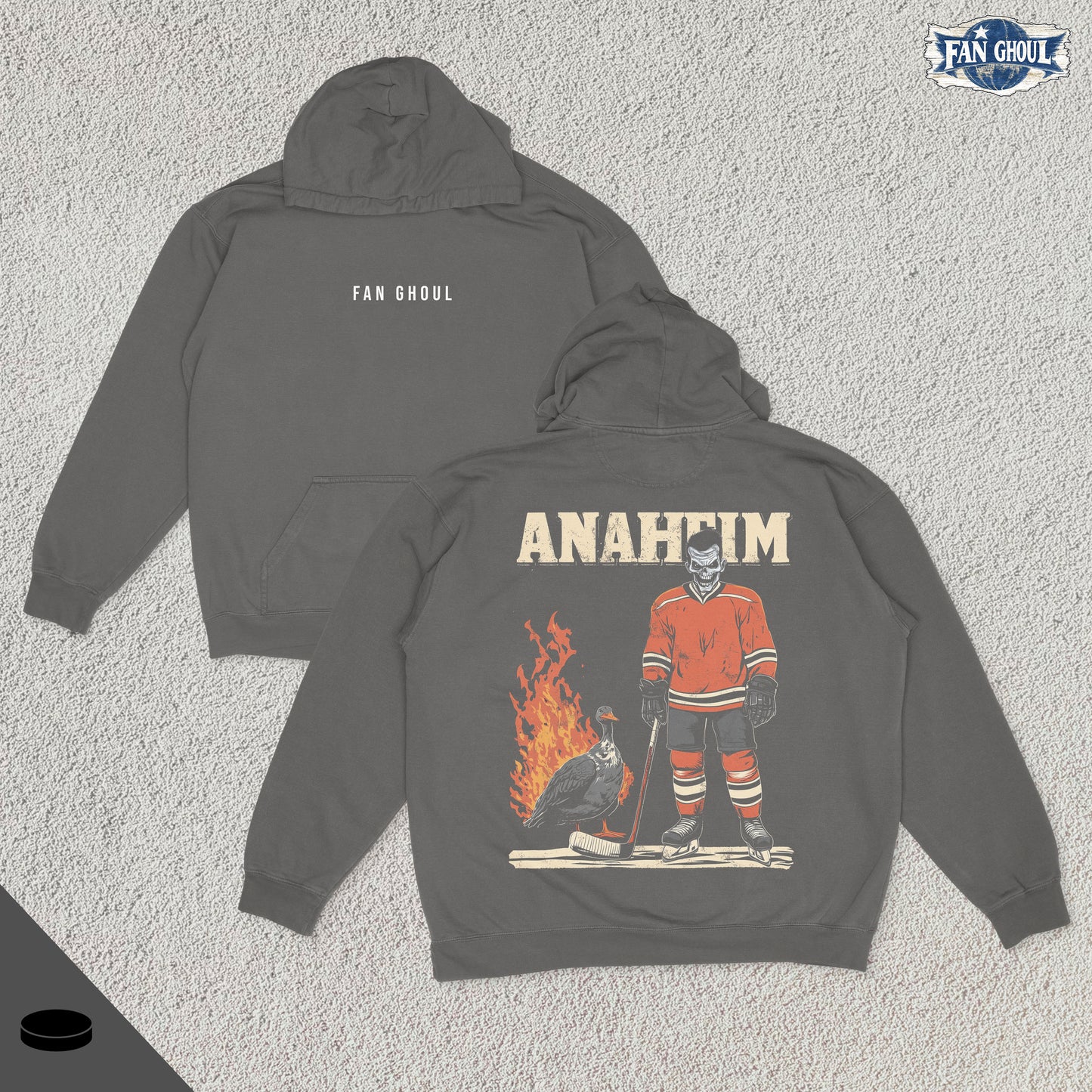 Anaheim Hockey "Ghoul" Hoodie