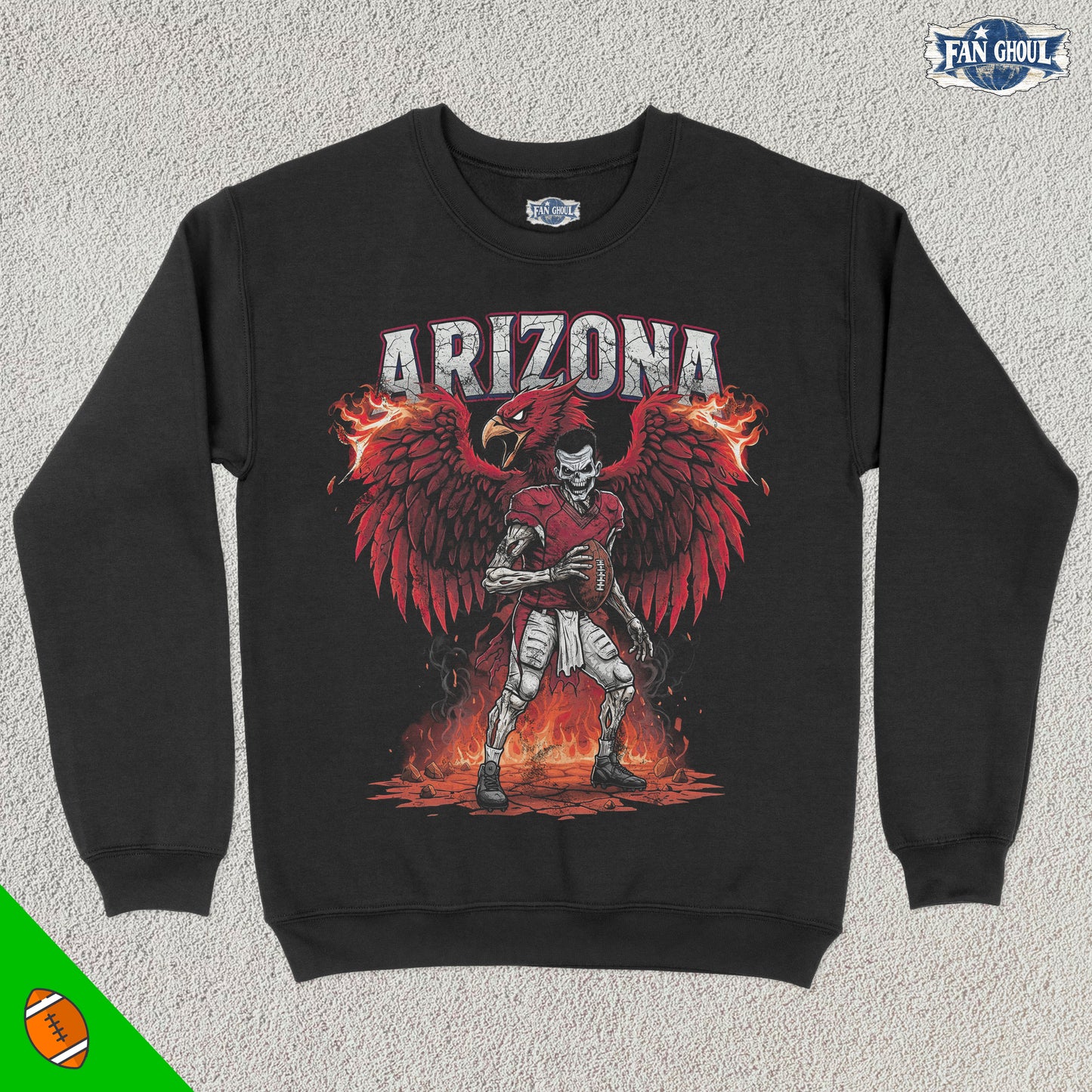 Arizona Football "Ghoul" Crewneck