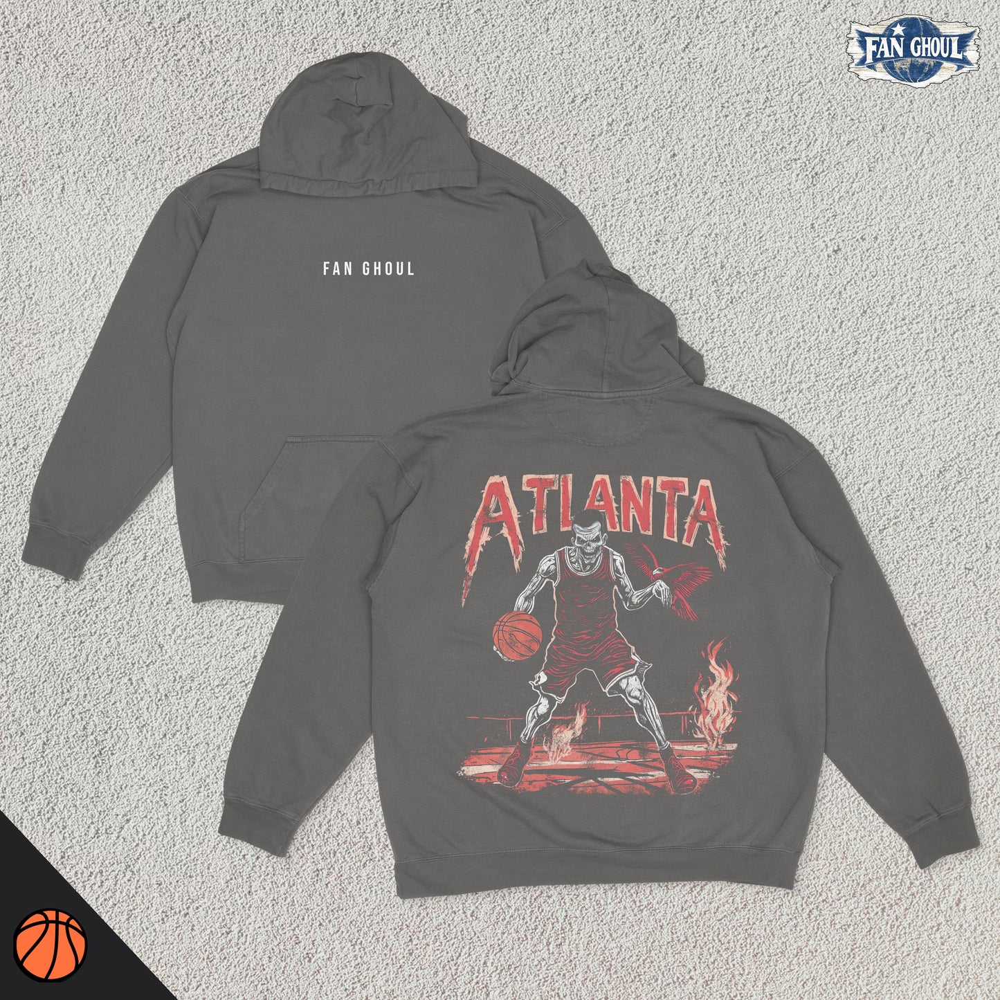 Atlanta Basketball "Ghoul" Hoodie