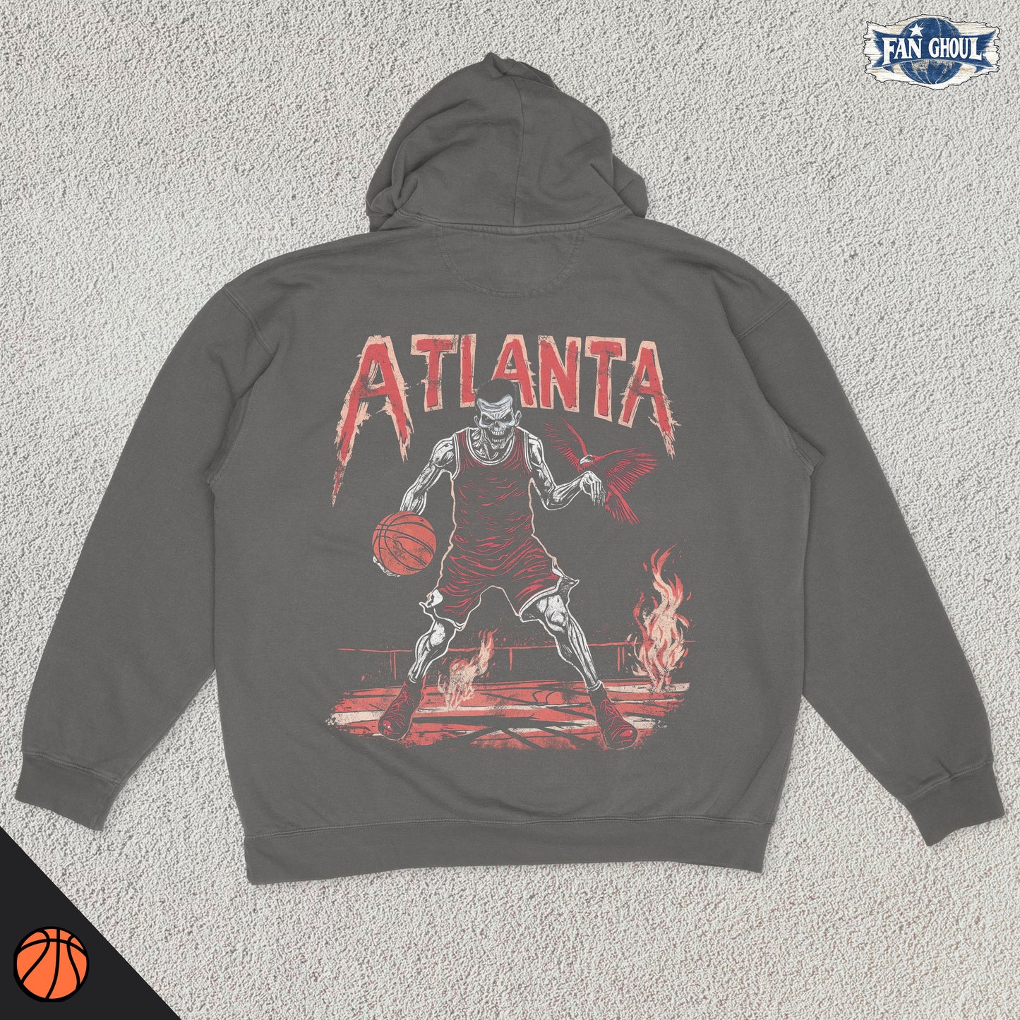 Atlanta Basketball "Ghoul" Hoodie