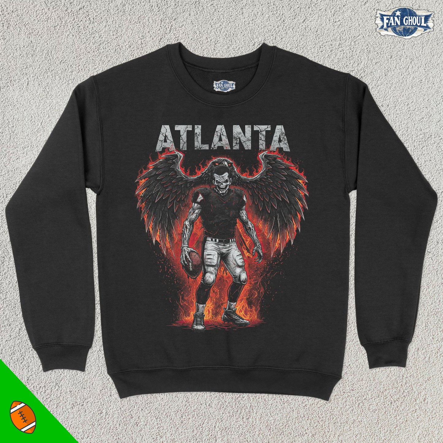 Atlanta Football "Ghoul" Crewneck