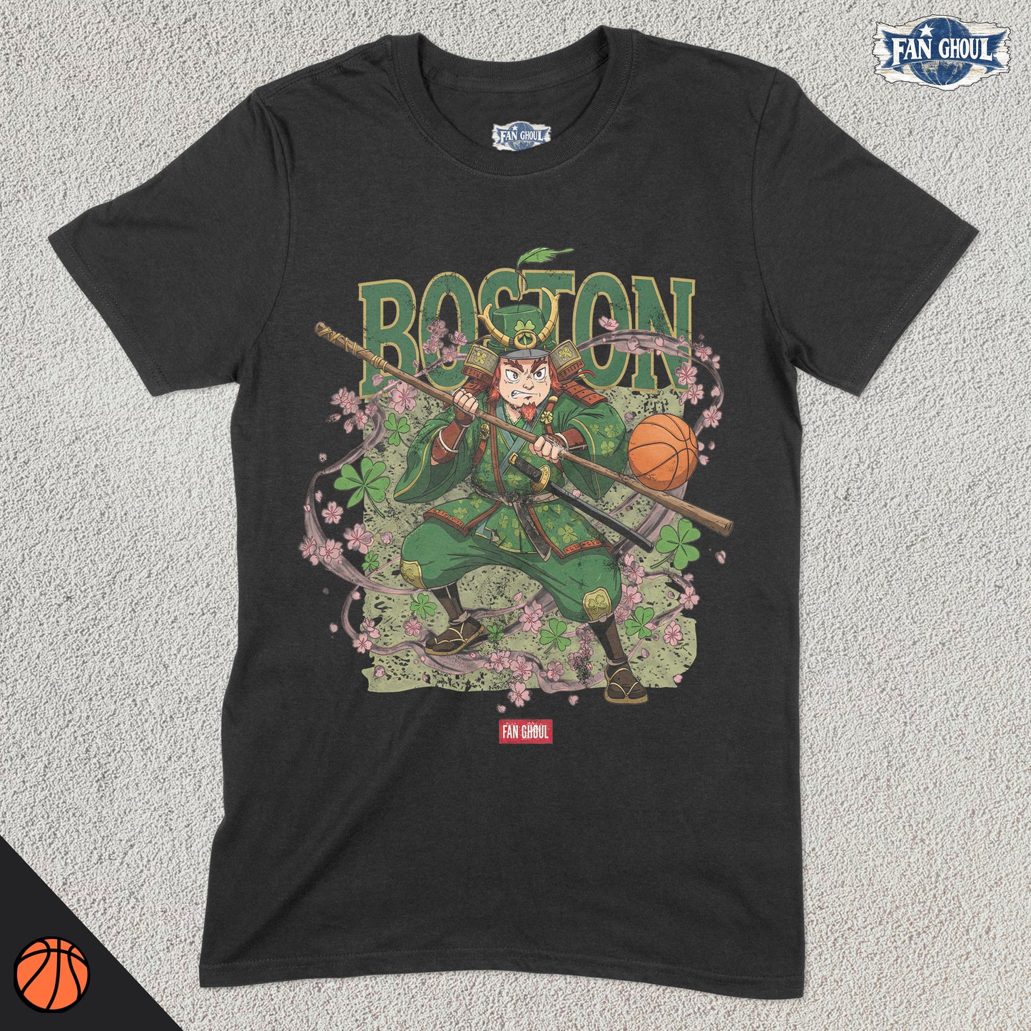 Boston Basketball "Comic" Shirt