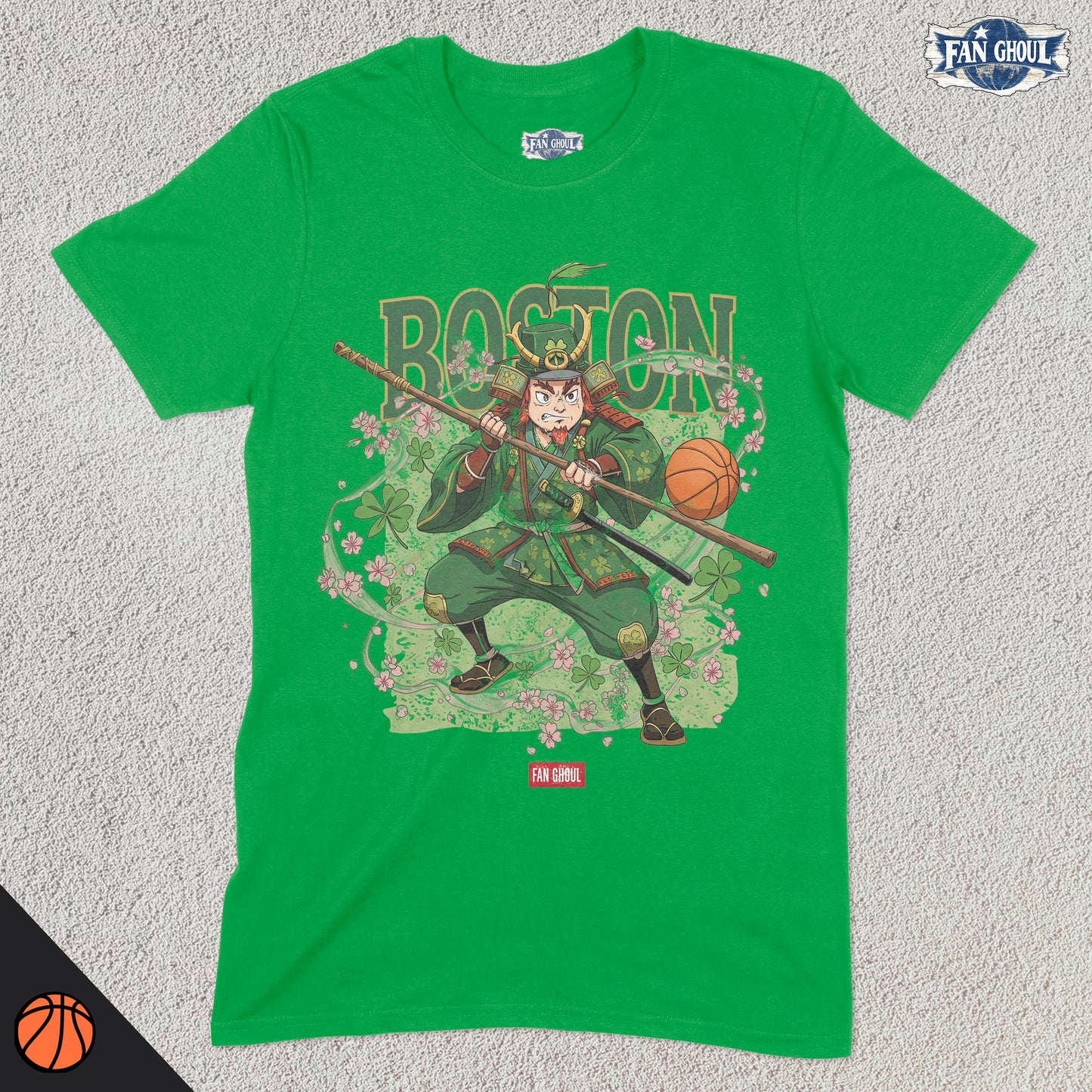 Boston Basketball "Comic" Shirt
