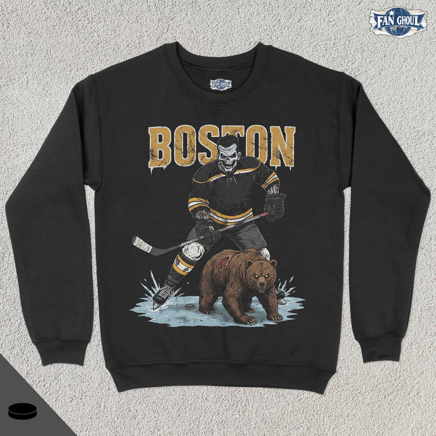 Boston Hockey "Ghoul" Crewneck