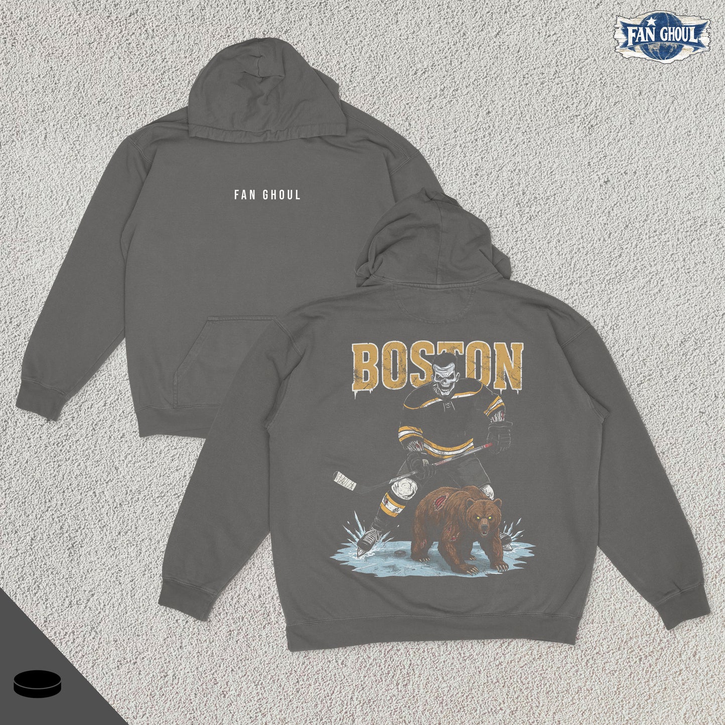 Boston Hockey "Ghoul" Hoodie