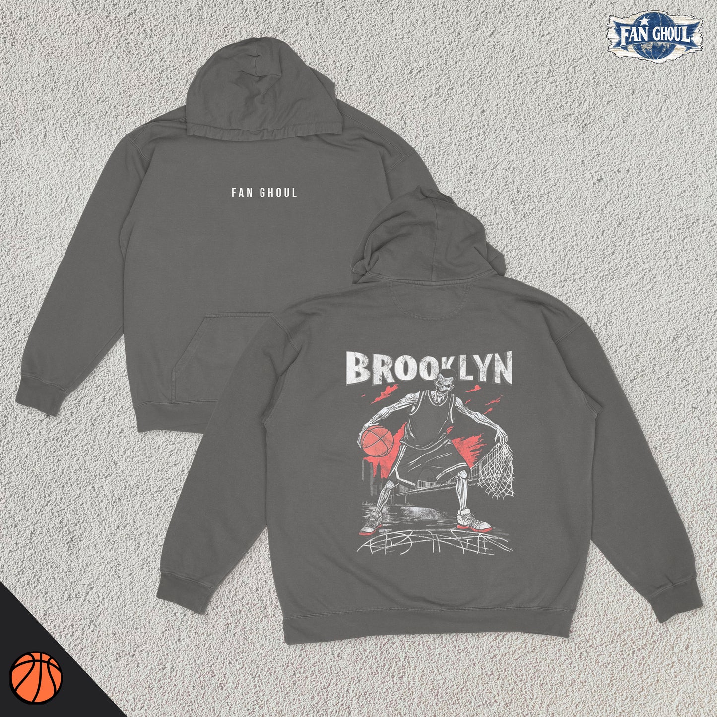 Brooklyn Basketball "Ghoul" Hoodie