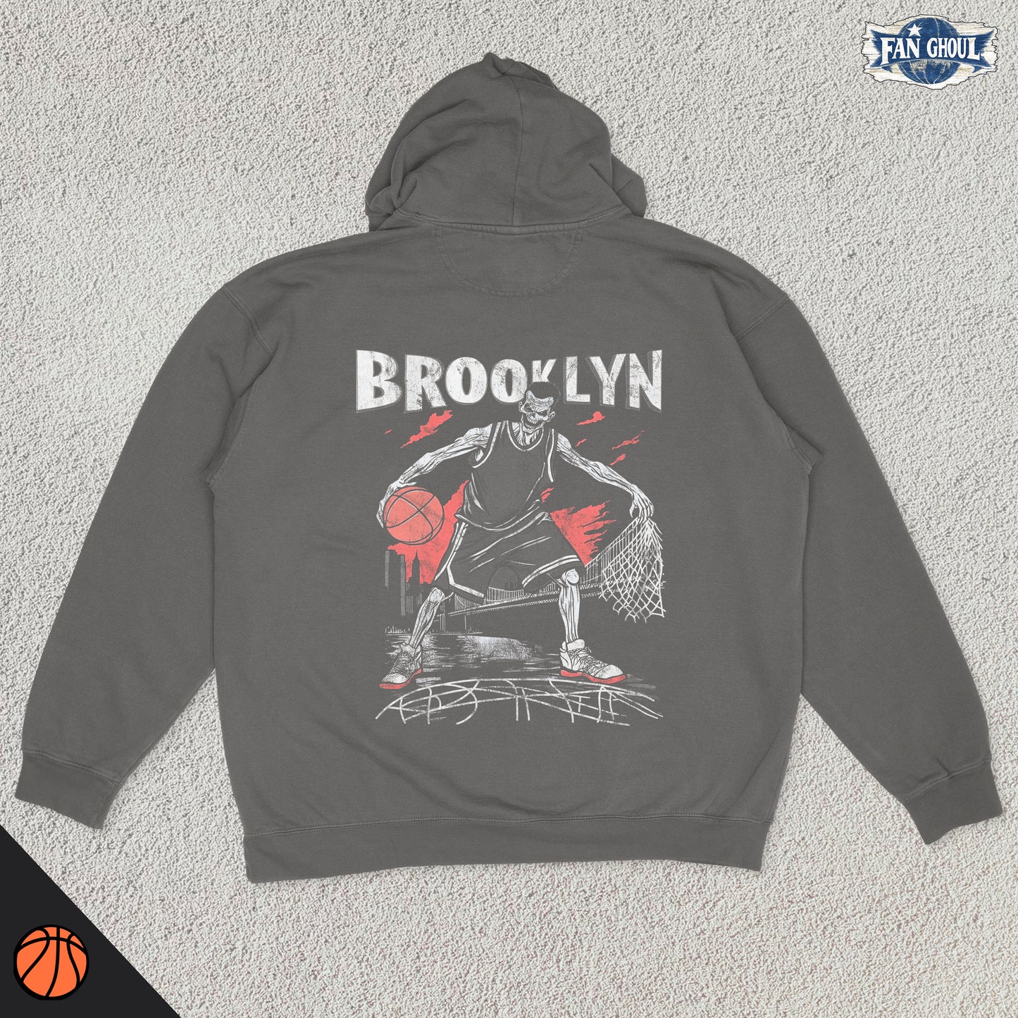 Brooklyn Basketball "Ghoul" Hoodie