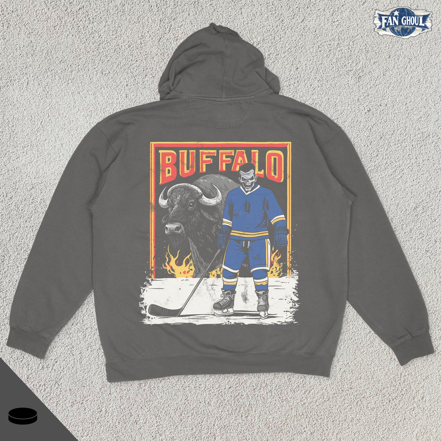 Buffalo Hockey "Ghoul" Hoodie