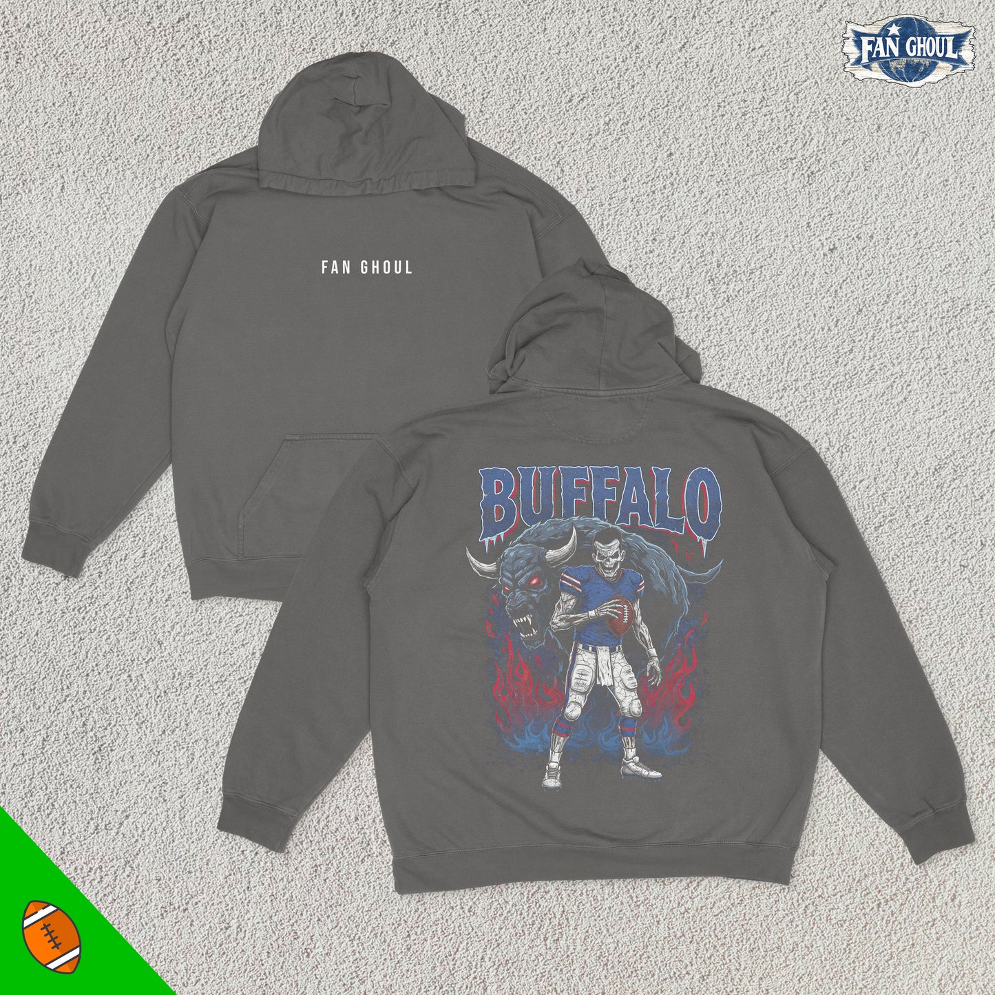 Buffalo Football "Ghoul" Hoodie