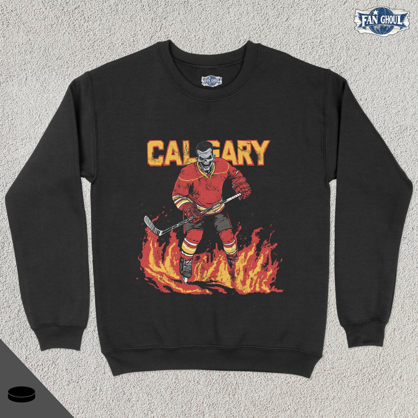 Calgary Hockey "Ghoul" Crewneck