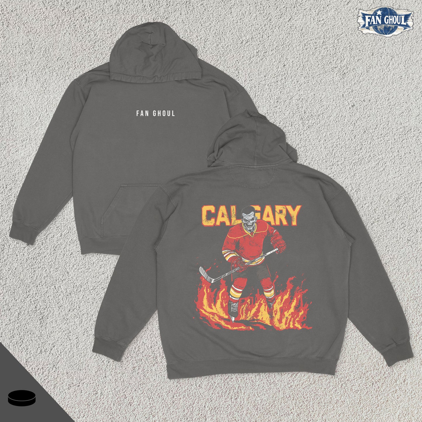 Calgary Hockey "Ghoul" Hoodie