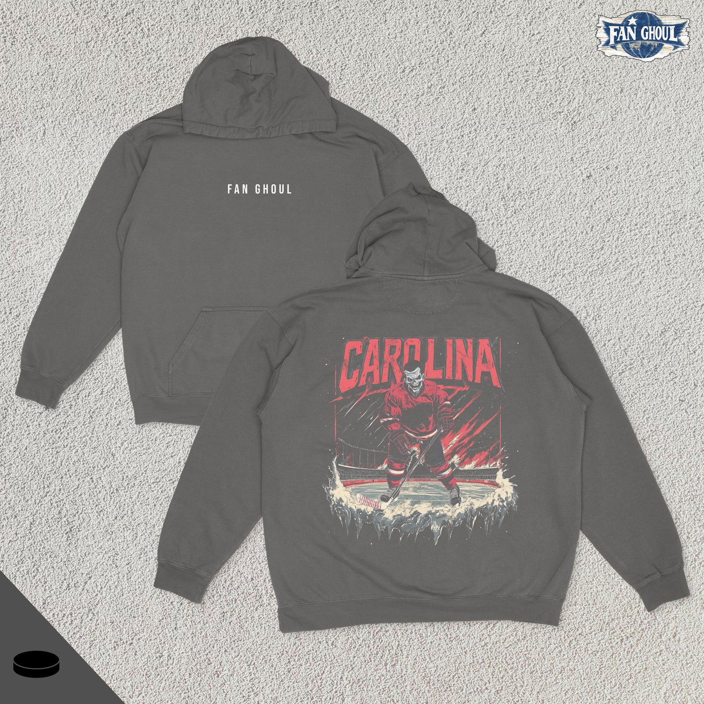 Carolina Hockey "Ghoul" Hoodie