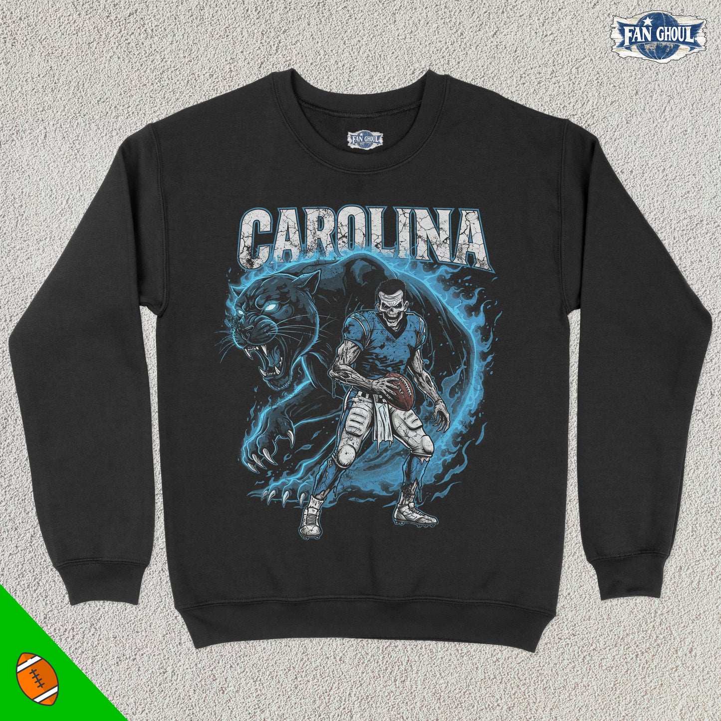 Carolina Football "Ghoul" Crewneck