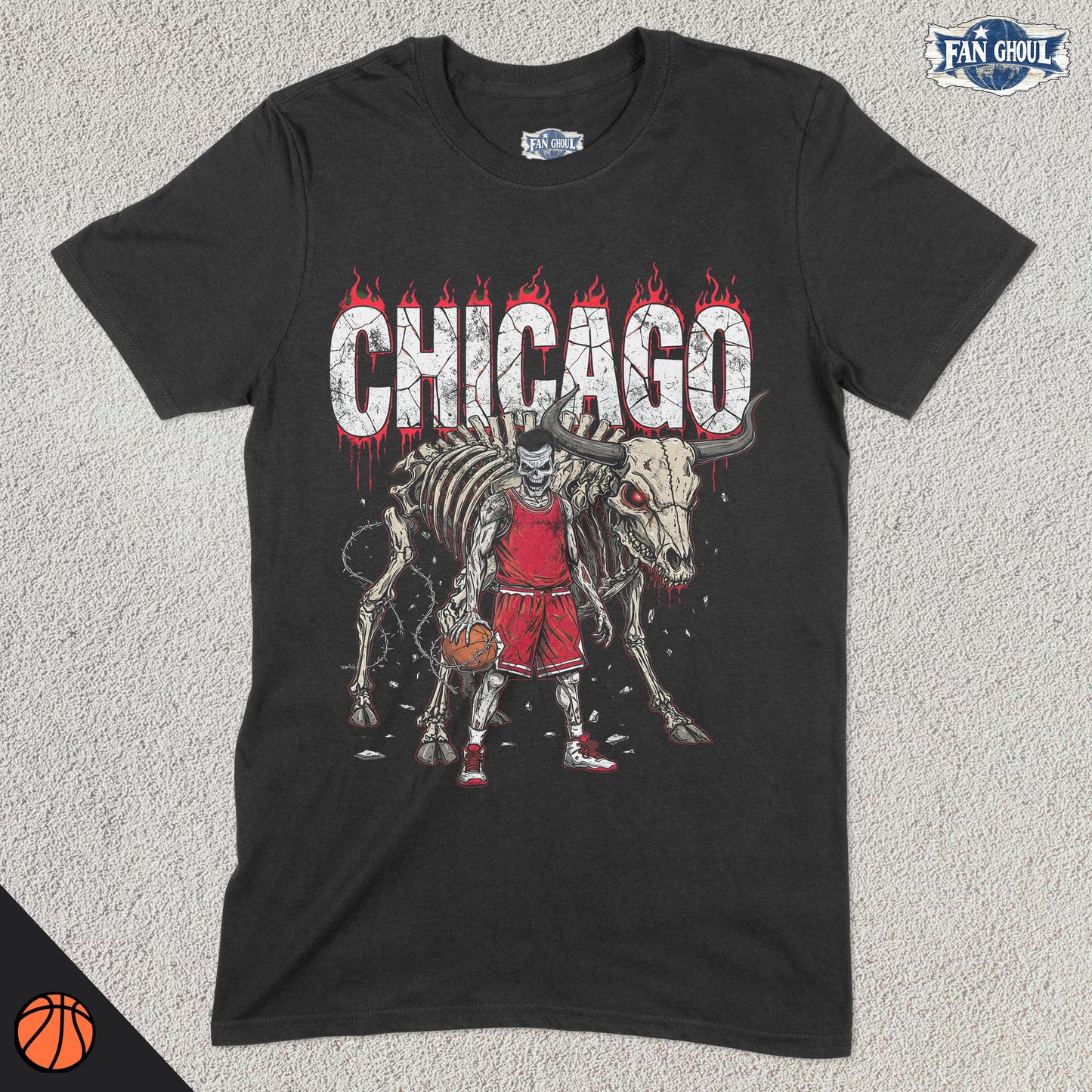 Chicago Basketball "Ghoul" Shirt