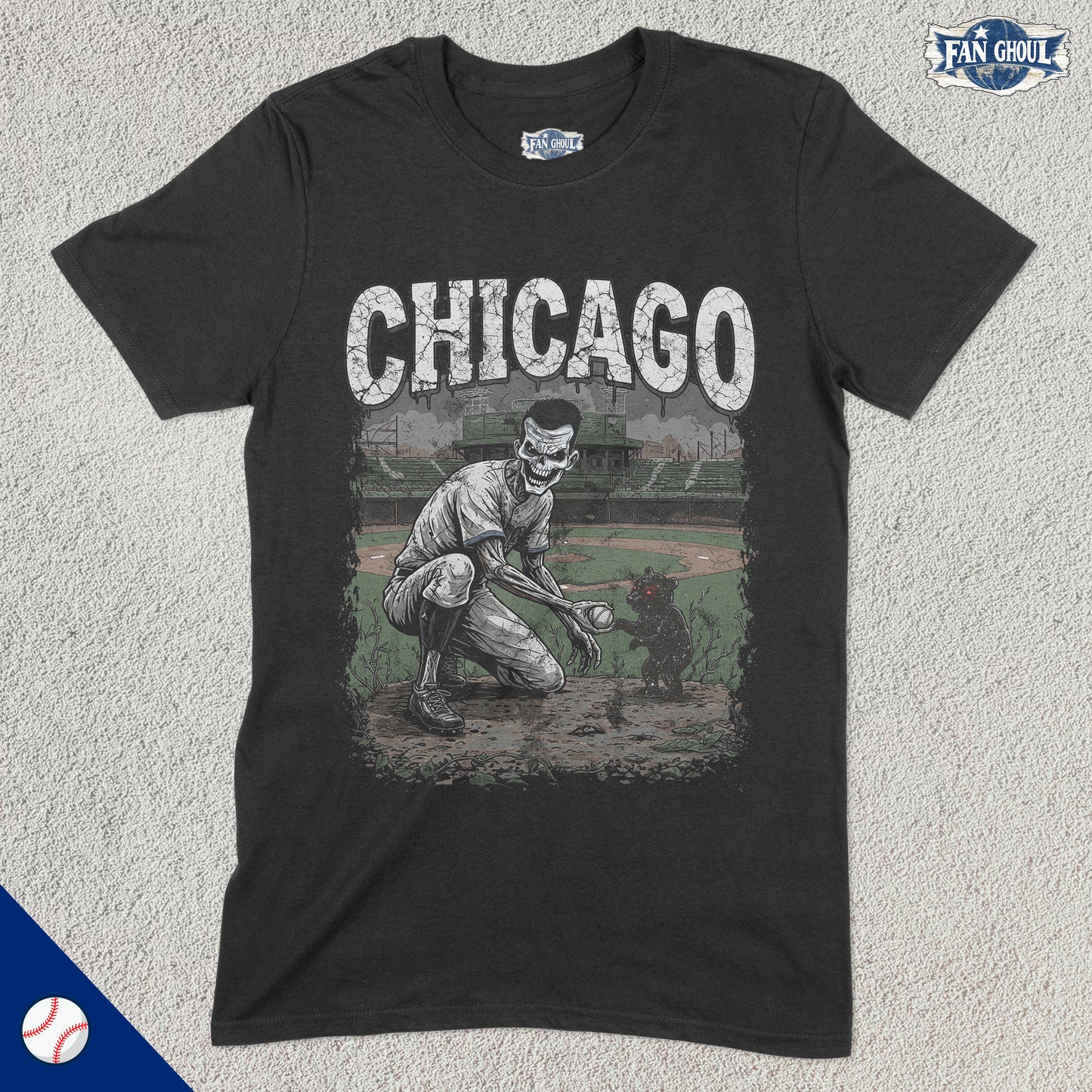 Chicago v2 Baseball "Ghoul" Shirt