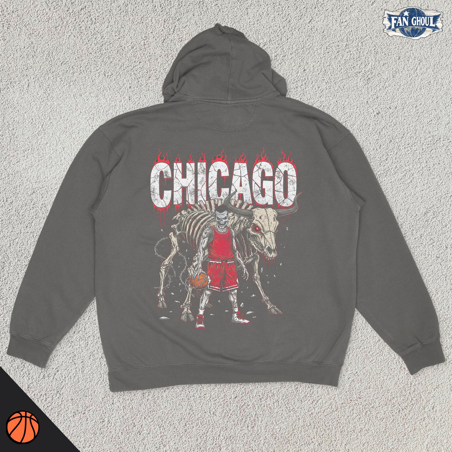 Chicago Basketball "Ghoul" Hoodie