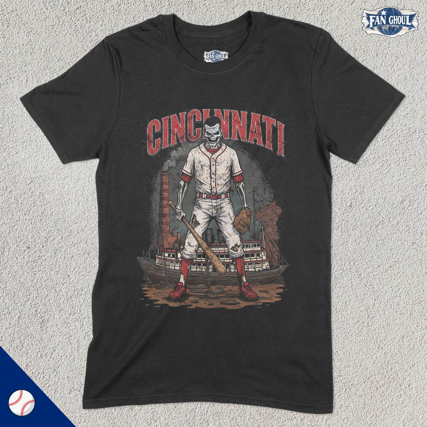 Cincinnati Baseball "Ghoul" Shirt