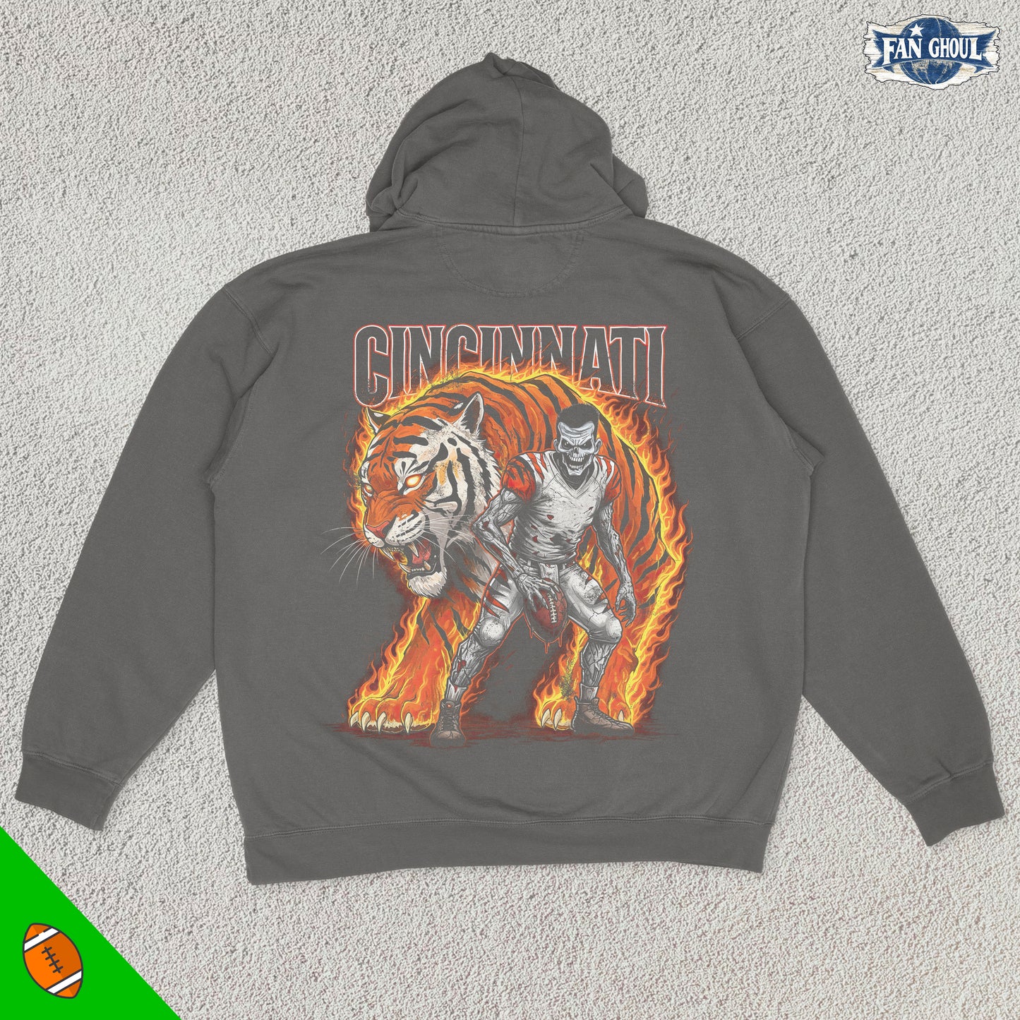 Cincinnati Football "Ghoul" Hoodie
