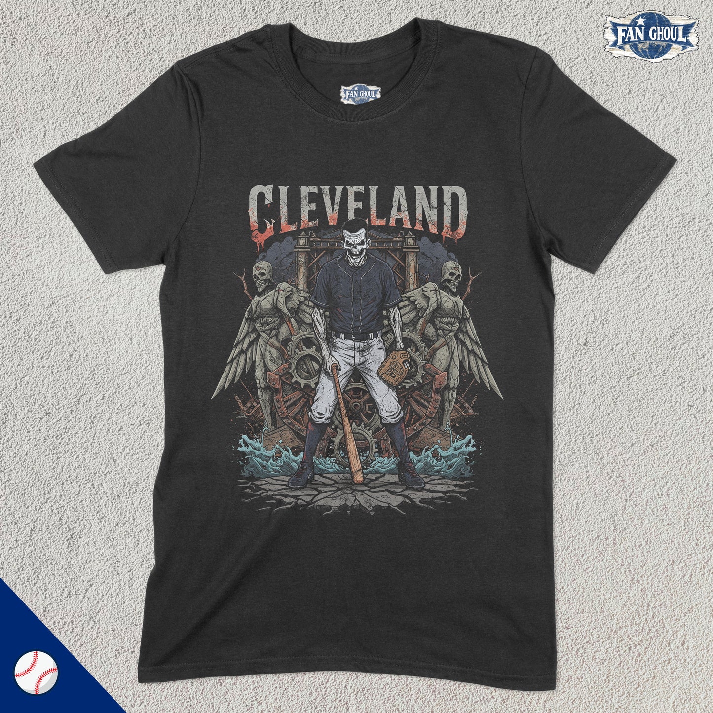 Cleveland Baseball "Ghoul" Shirt