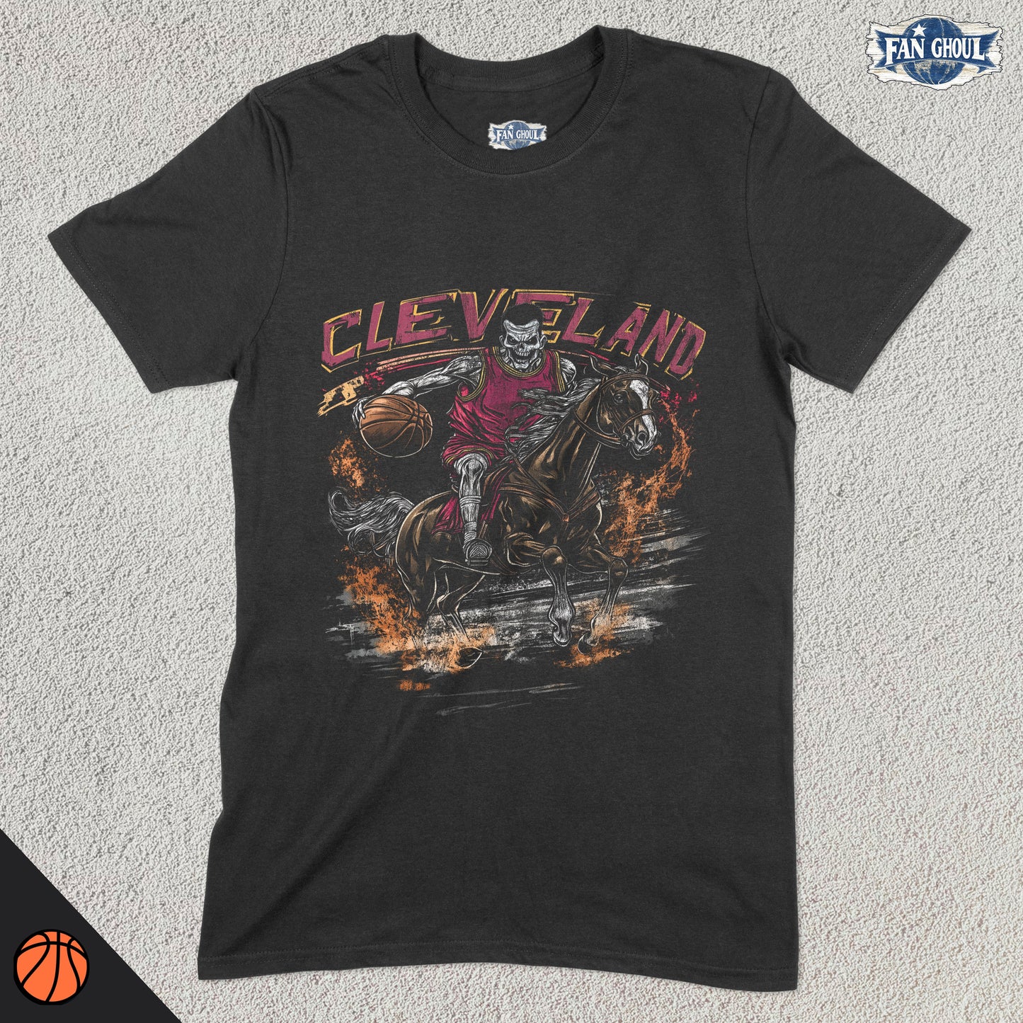 Cleveland Basketball "Ghoul" Shirt