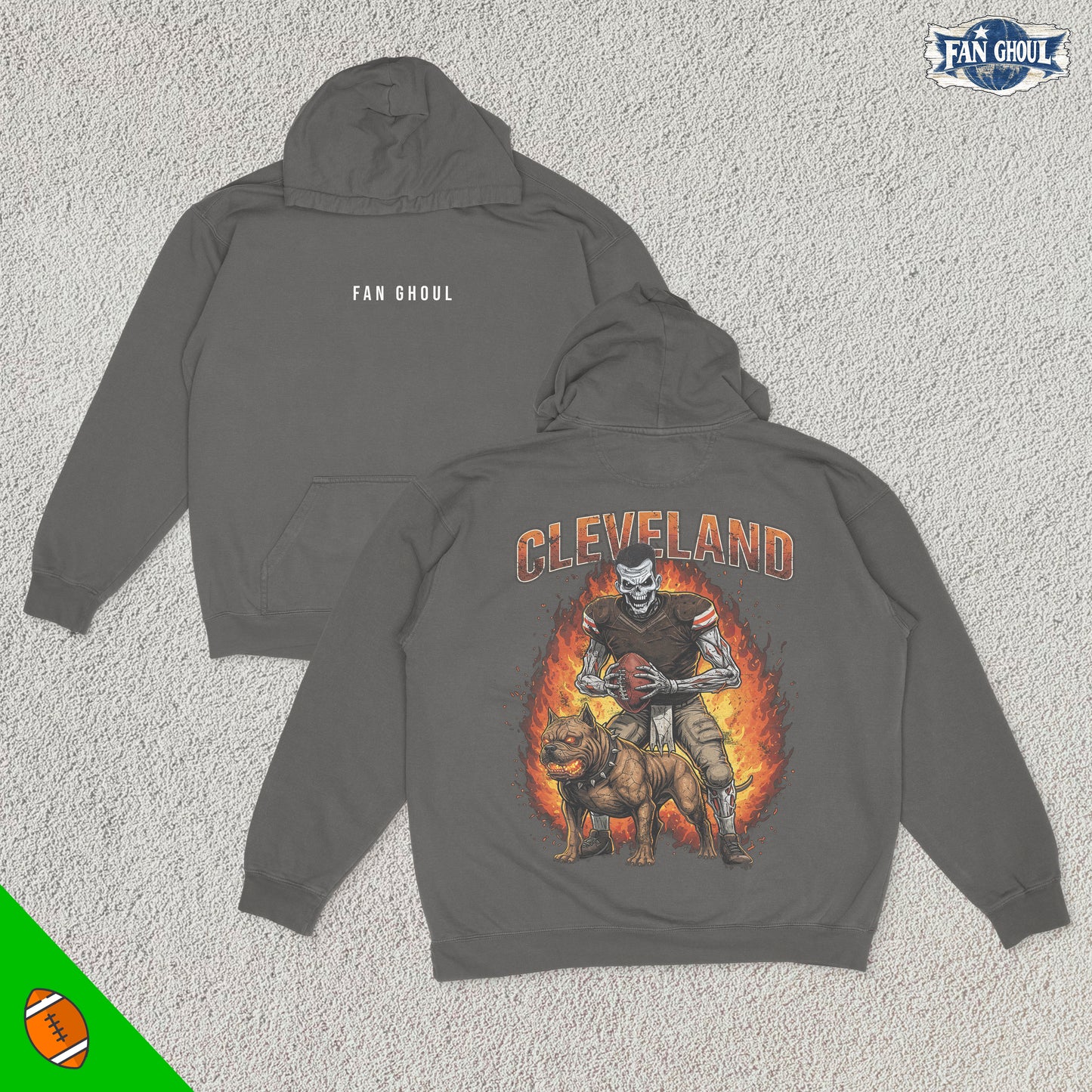Cleveland Football "Ghoul" Hoodie