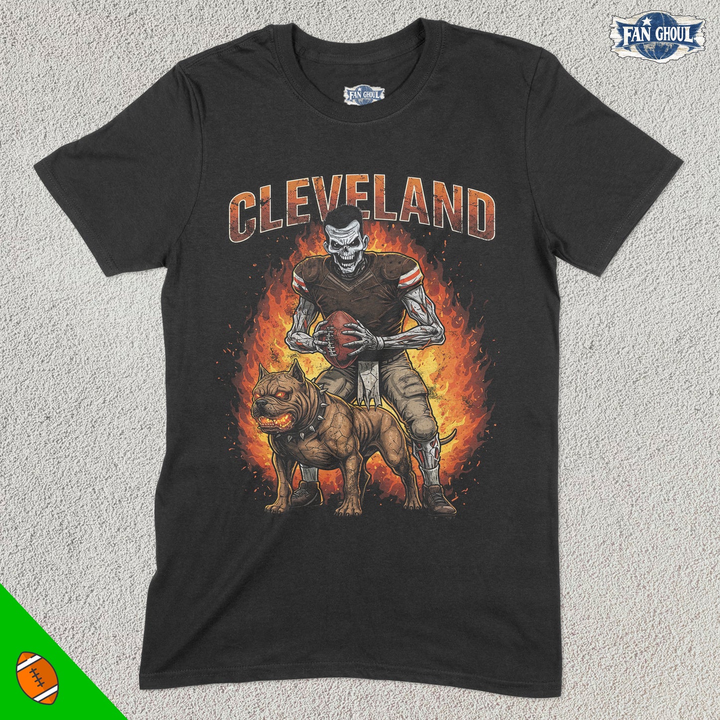 Cleveland Football "Ghoul" Shirt