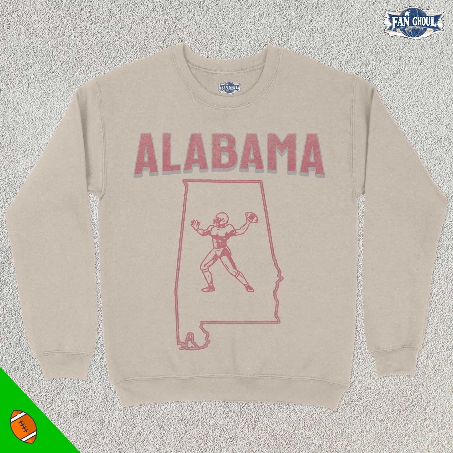 Alabama Football College Crewneck