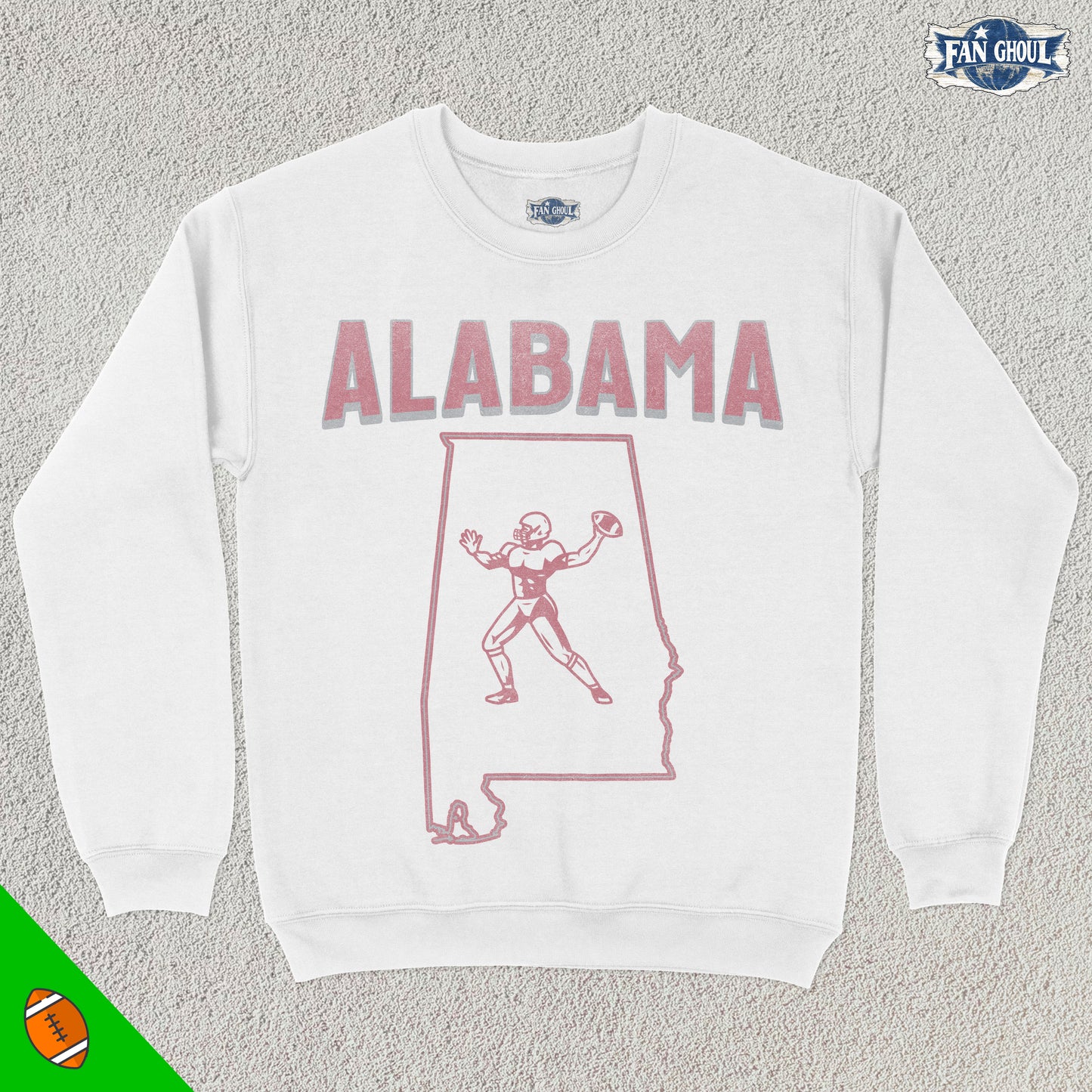 Alabama Football College Crewneck