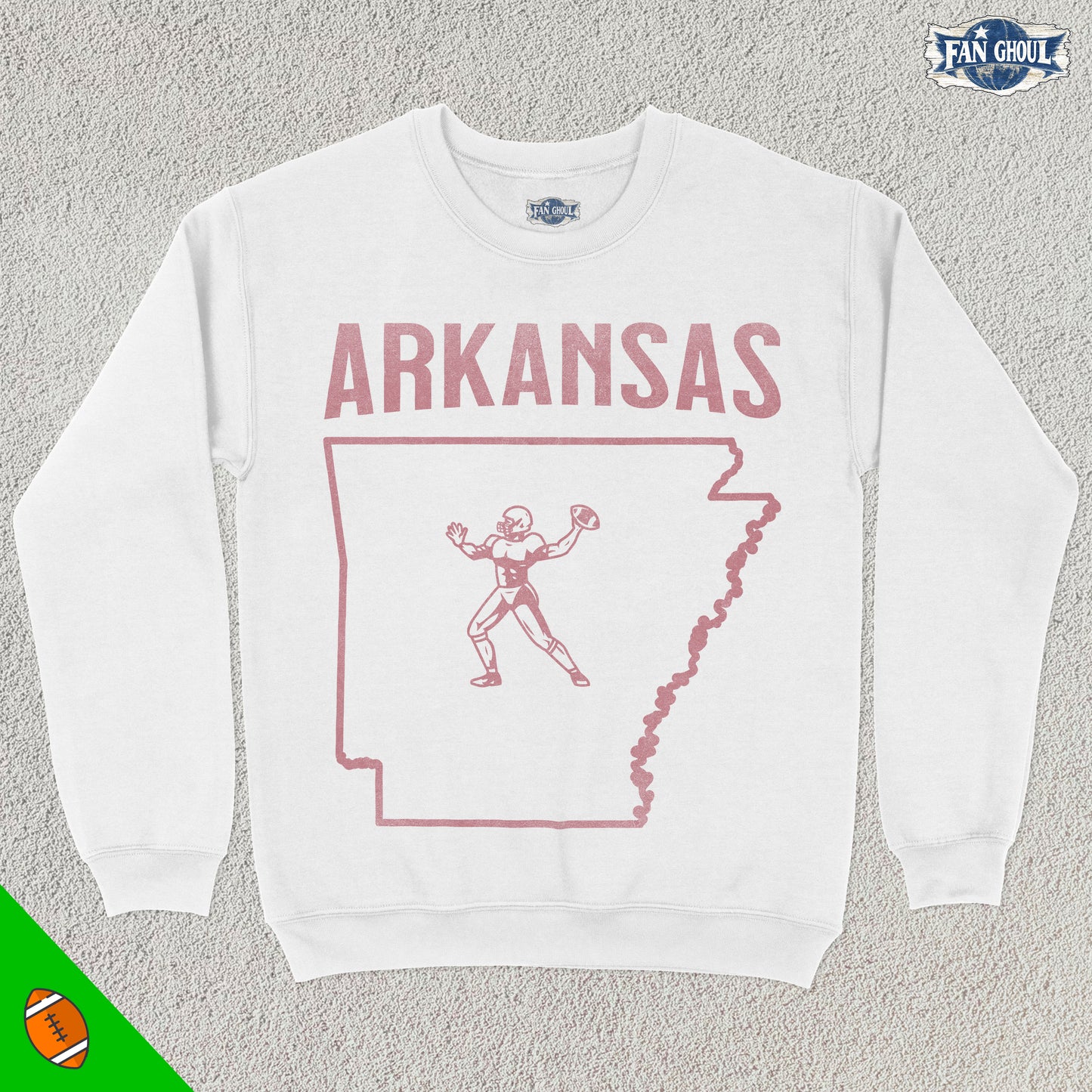 Arkansas Football College Crewneck