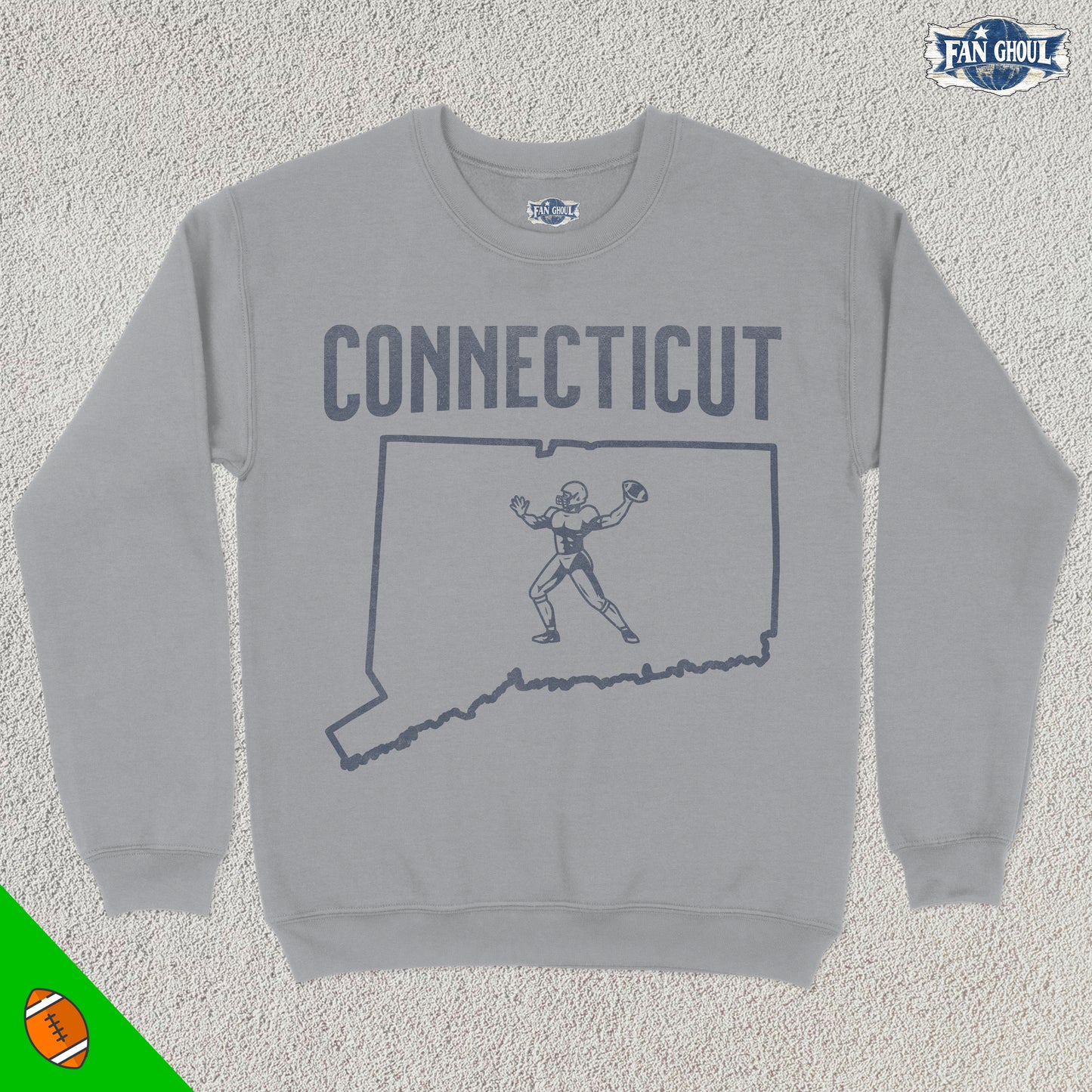 Connecticut Football College Crewneck