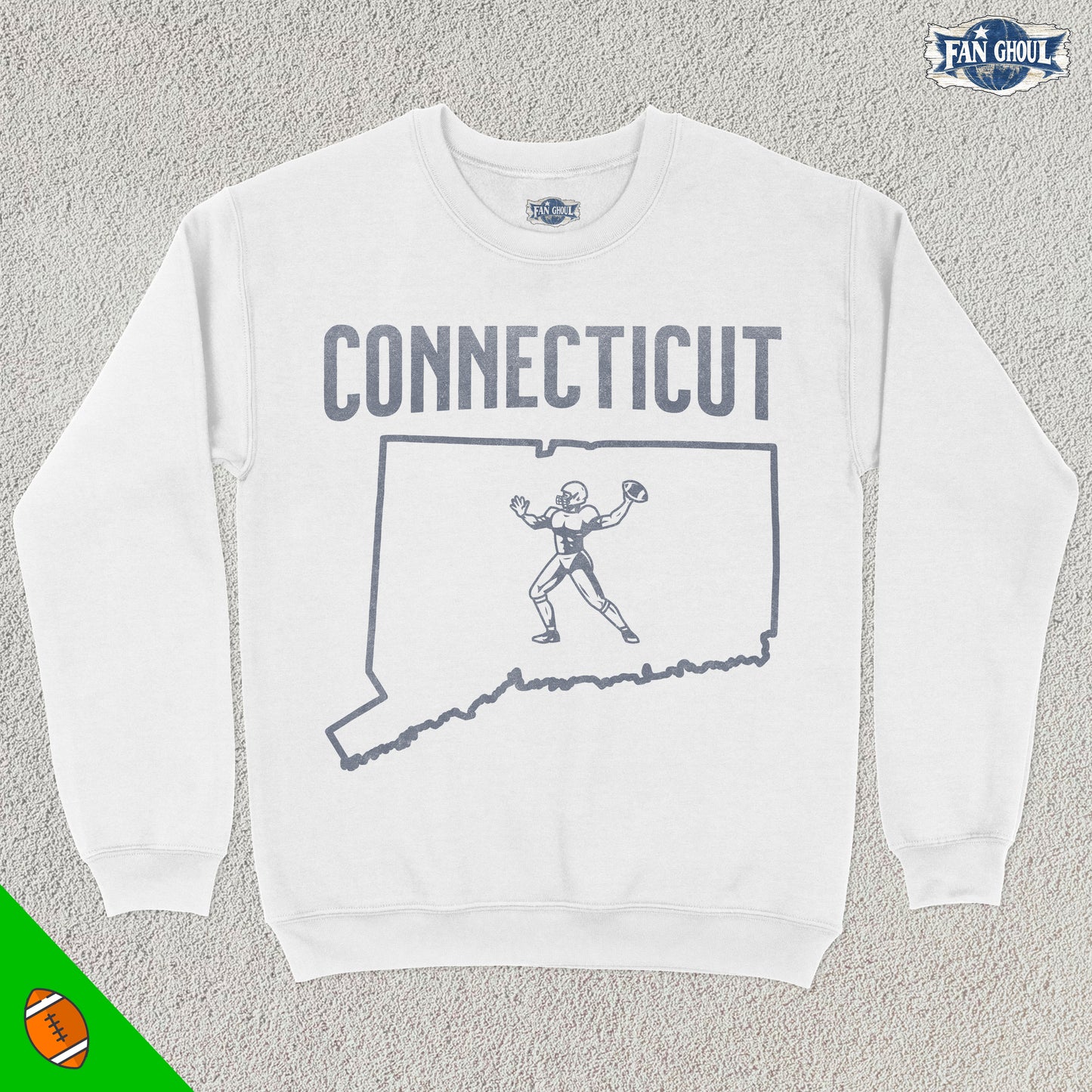 Connecticut Football College Crewneck
