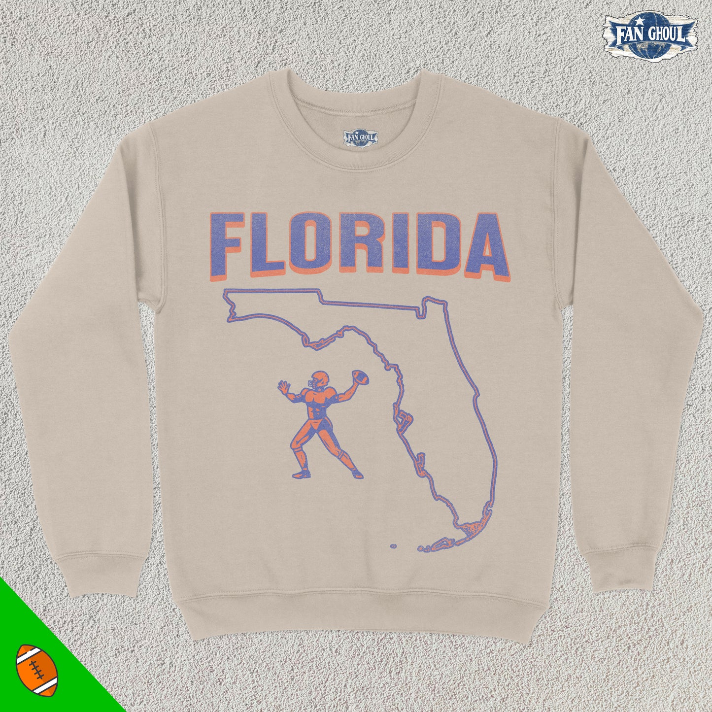 Florida 2 Football College Crewneck