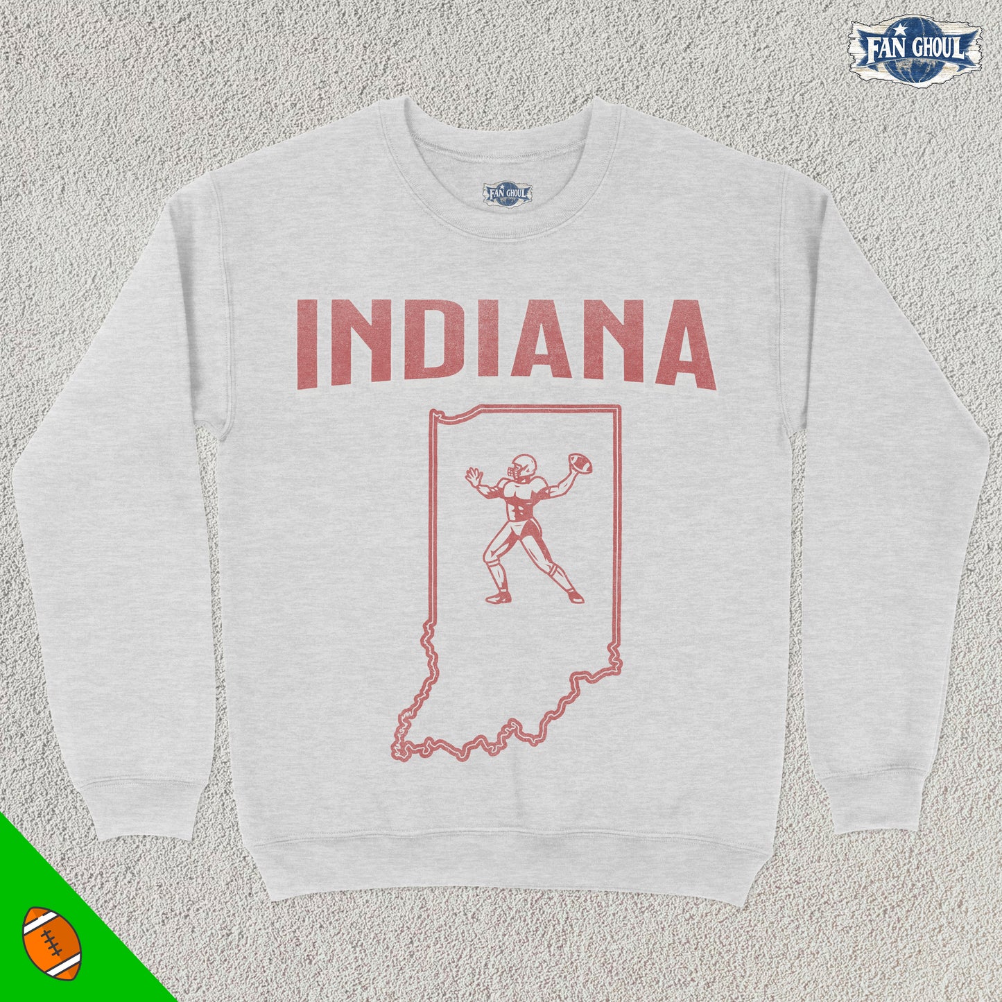 Indiana Football College Crewneck