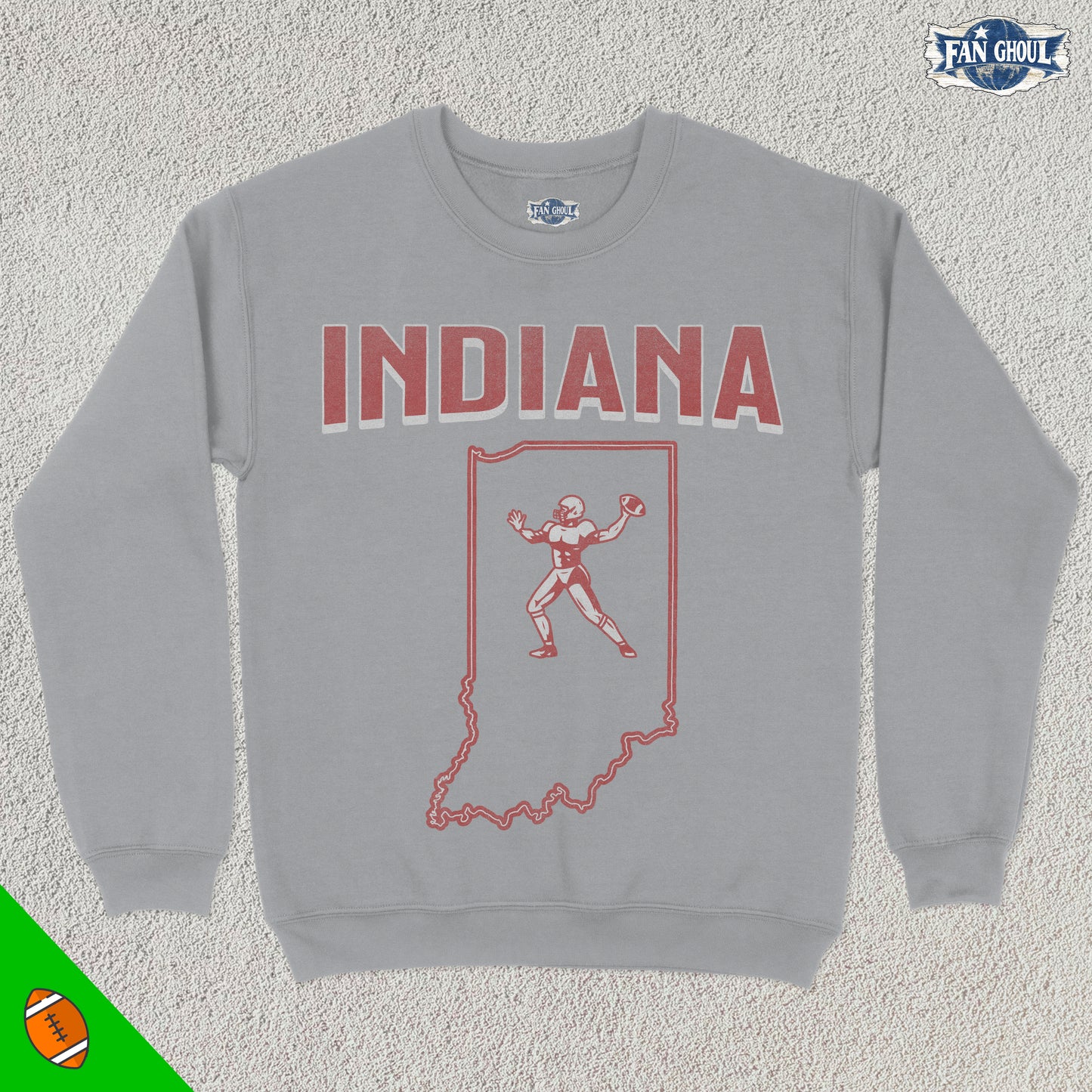 Indiana Football College Crewneck
