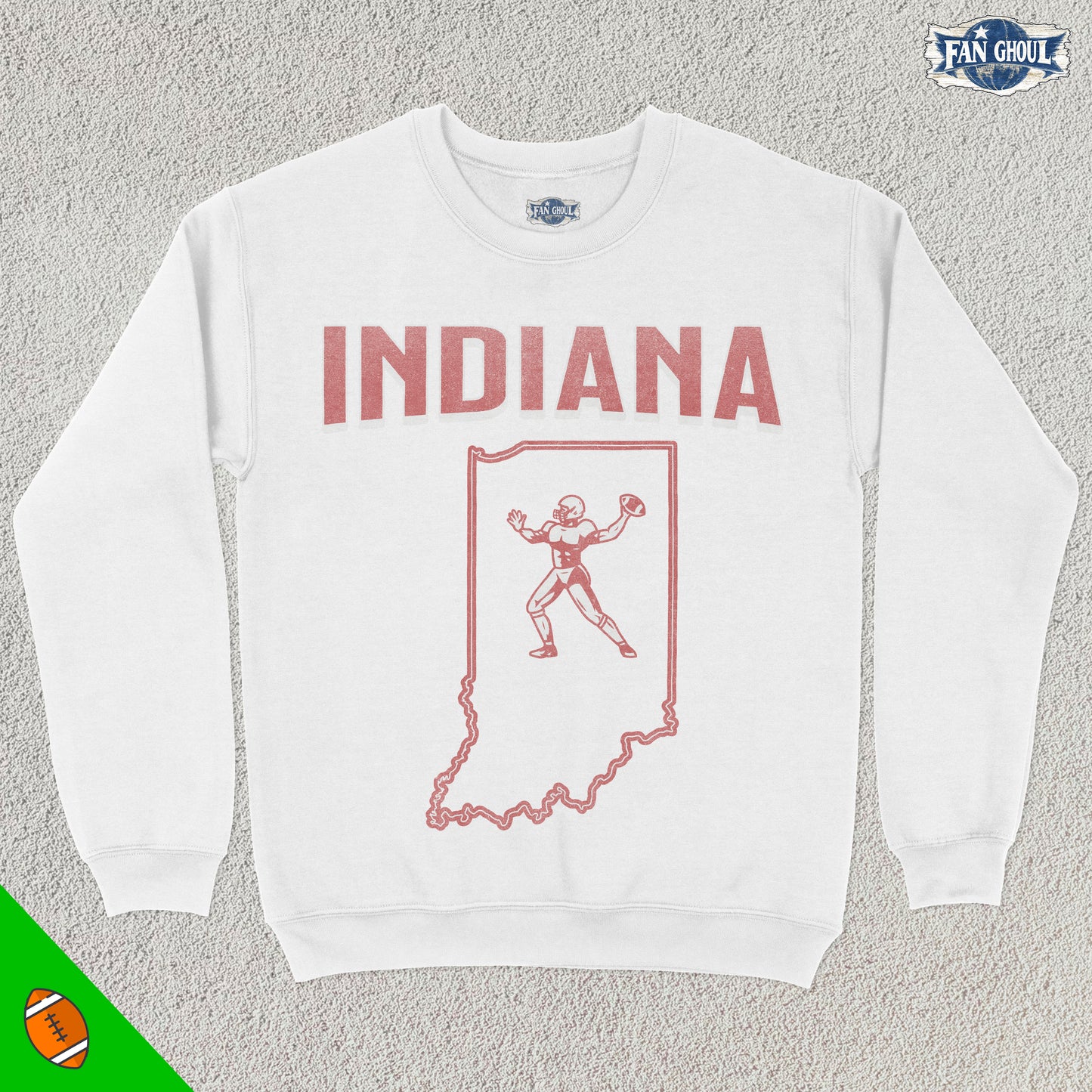 Indiana Football College Crewneck