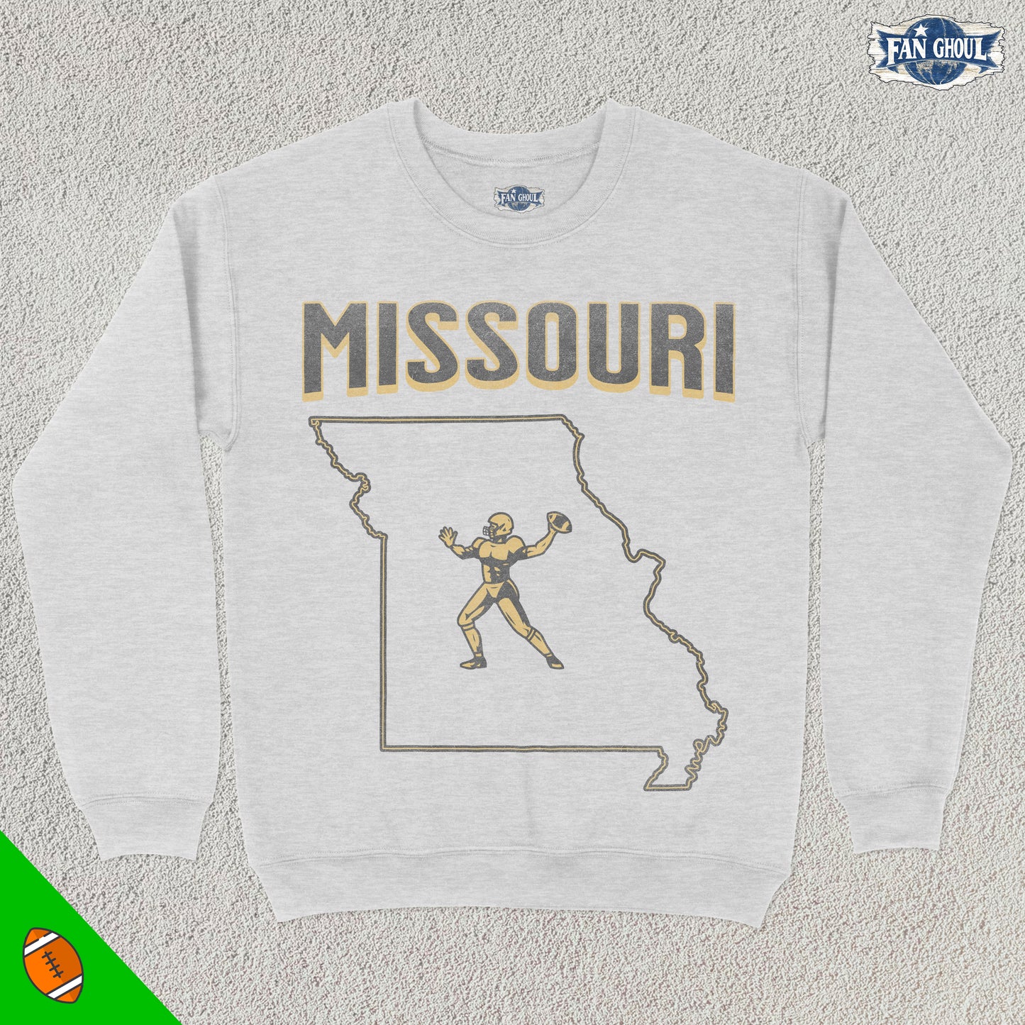 Missouri Football College Crewneck