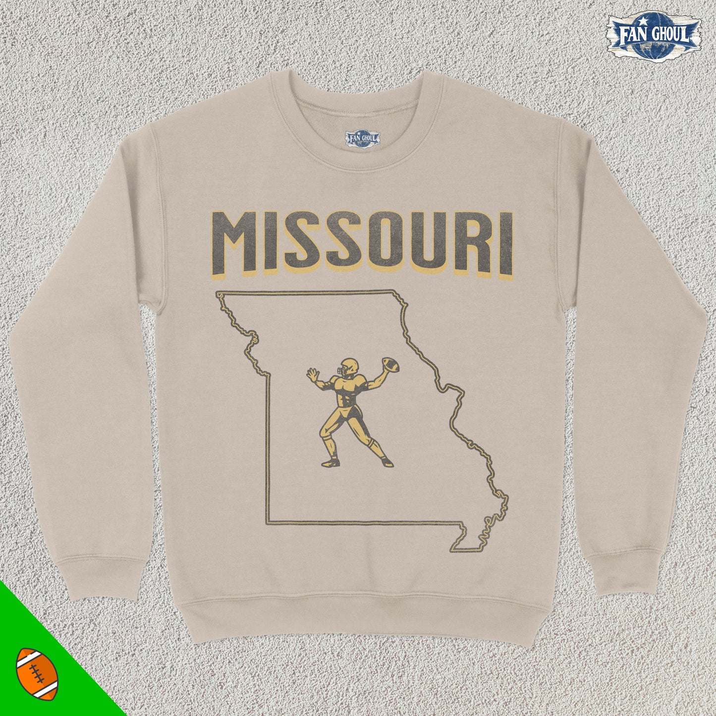 Missouri Football College Crewneck
