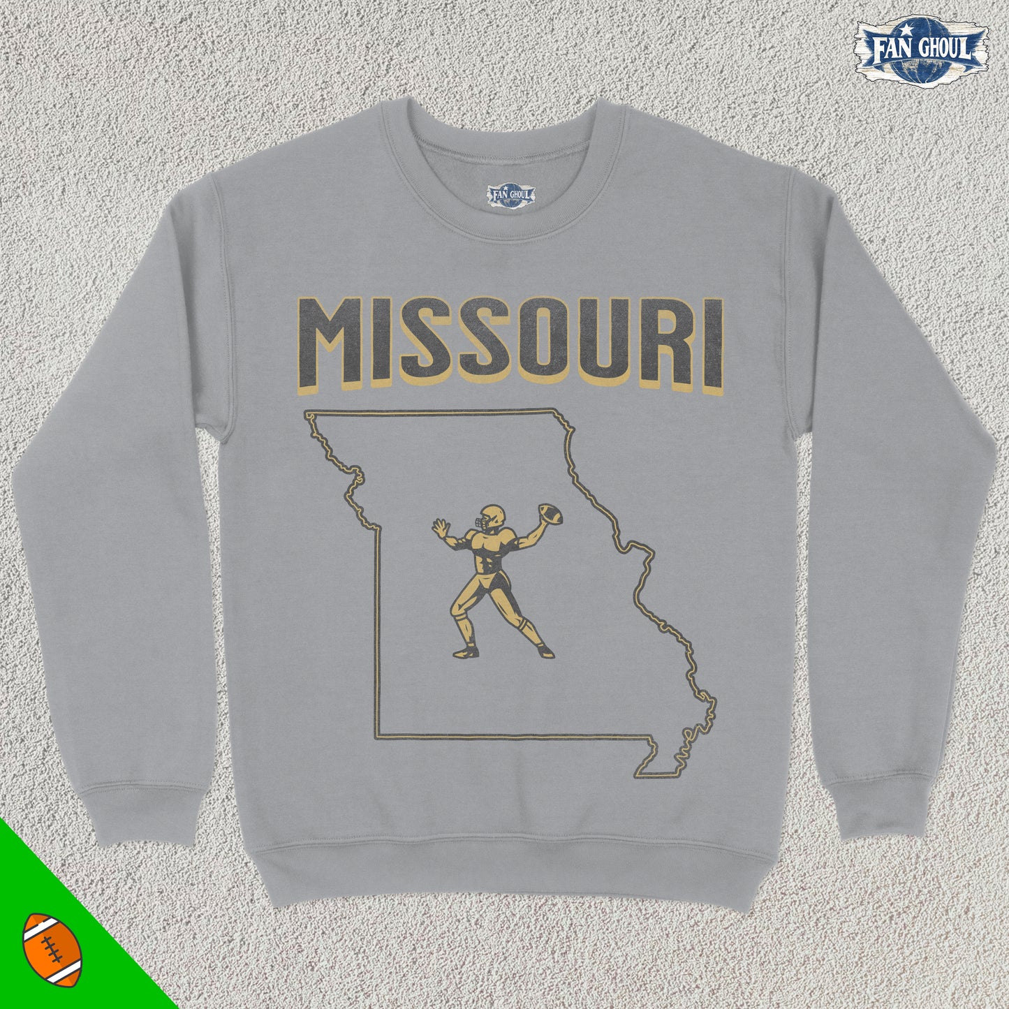 Missouri Football College Crewneck