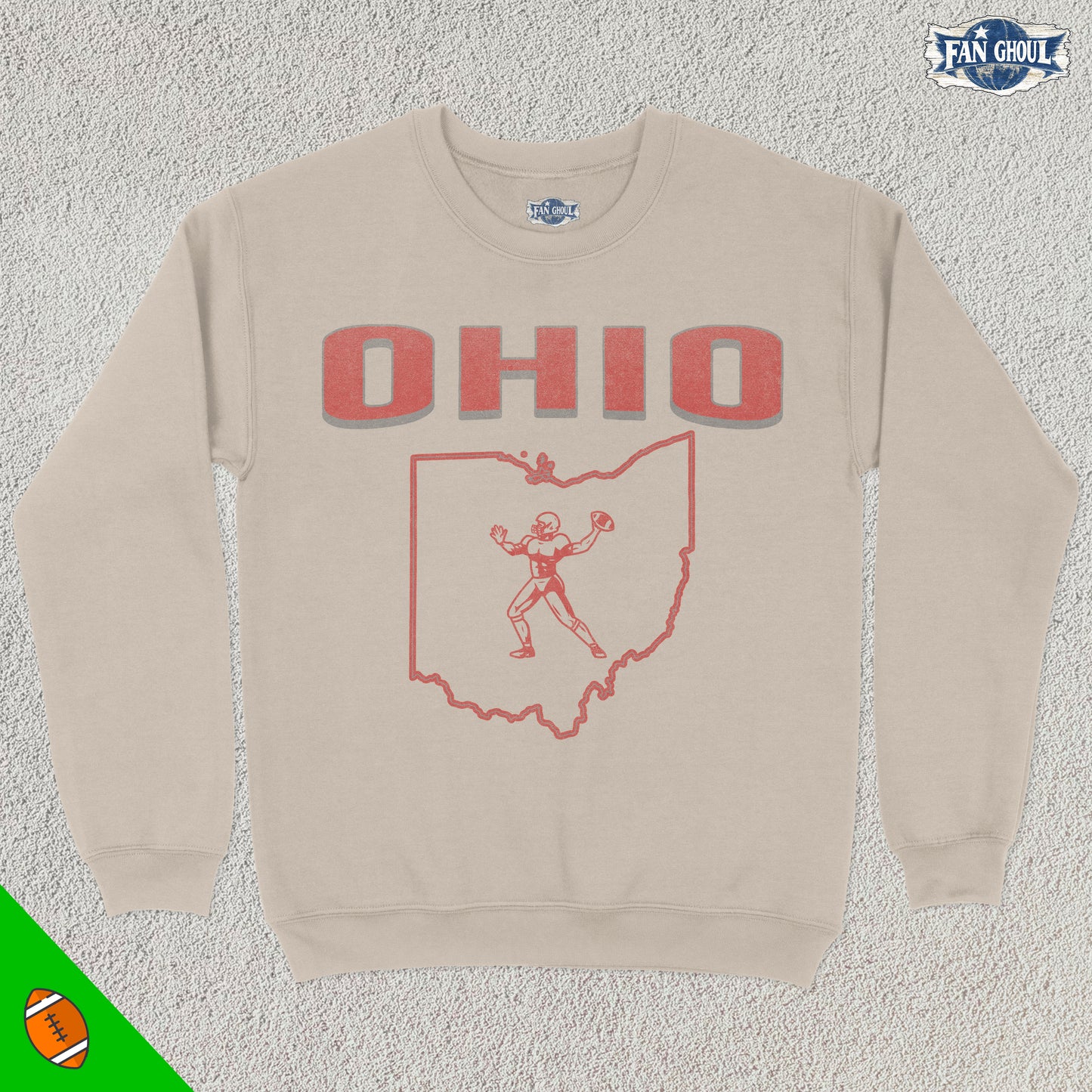 Ohio Football College Crewneck