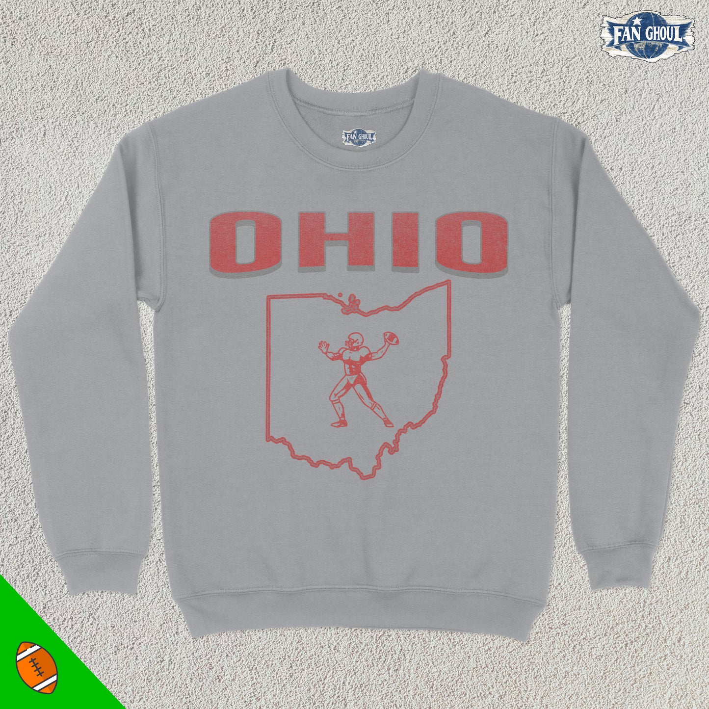 Ohio Football College Crewneck