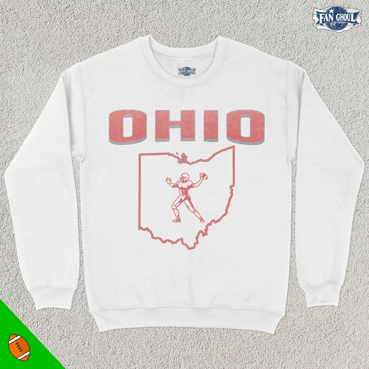 Ohio Football College Crewneck