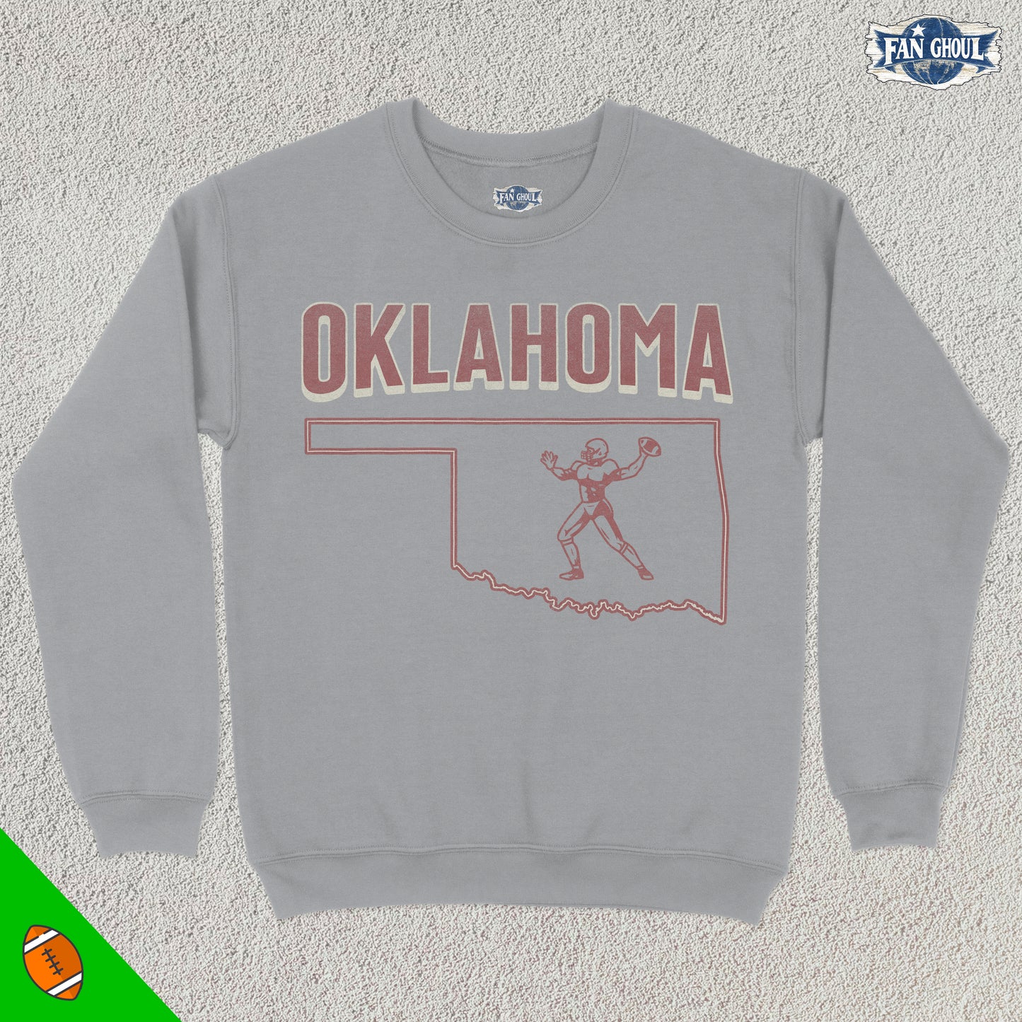 Oklahoma Football College Crewneck