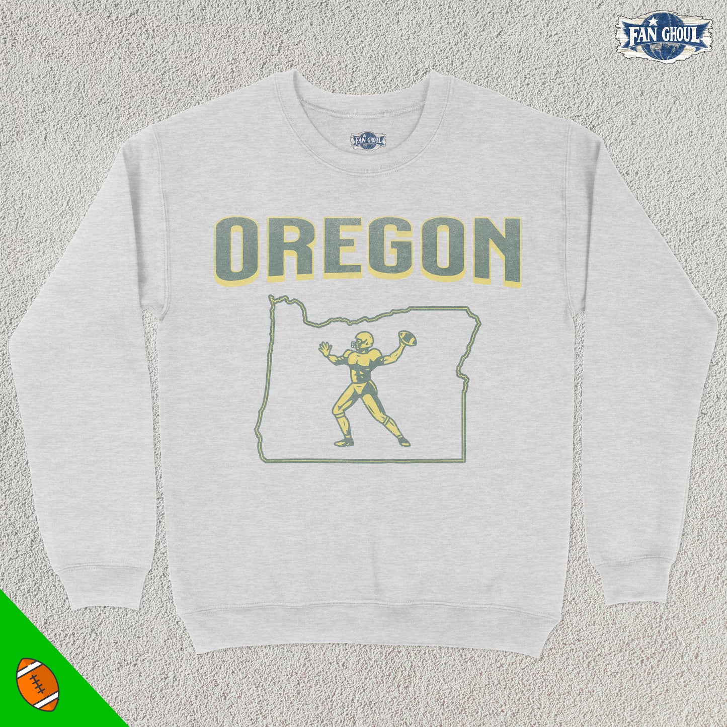 Oregon Football College Crewneck