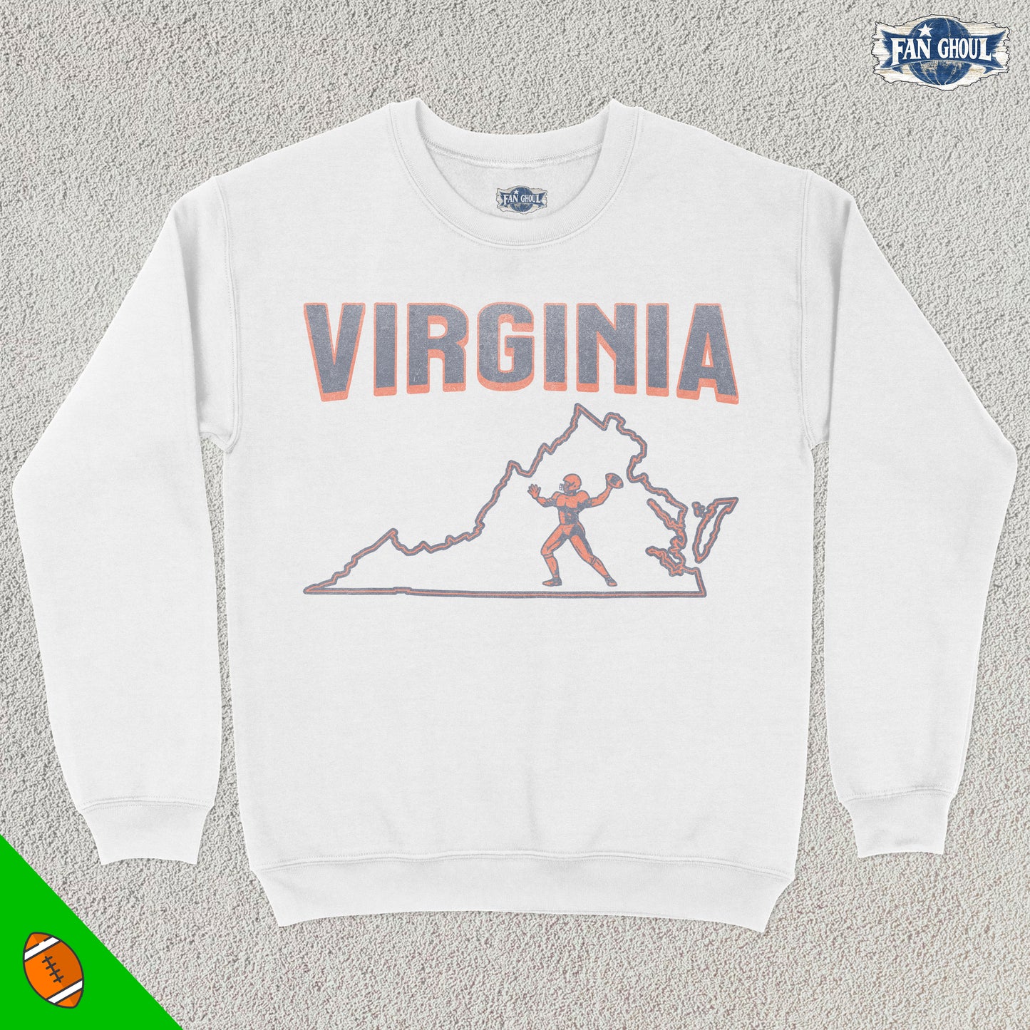 Virginia Football College Crewneck