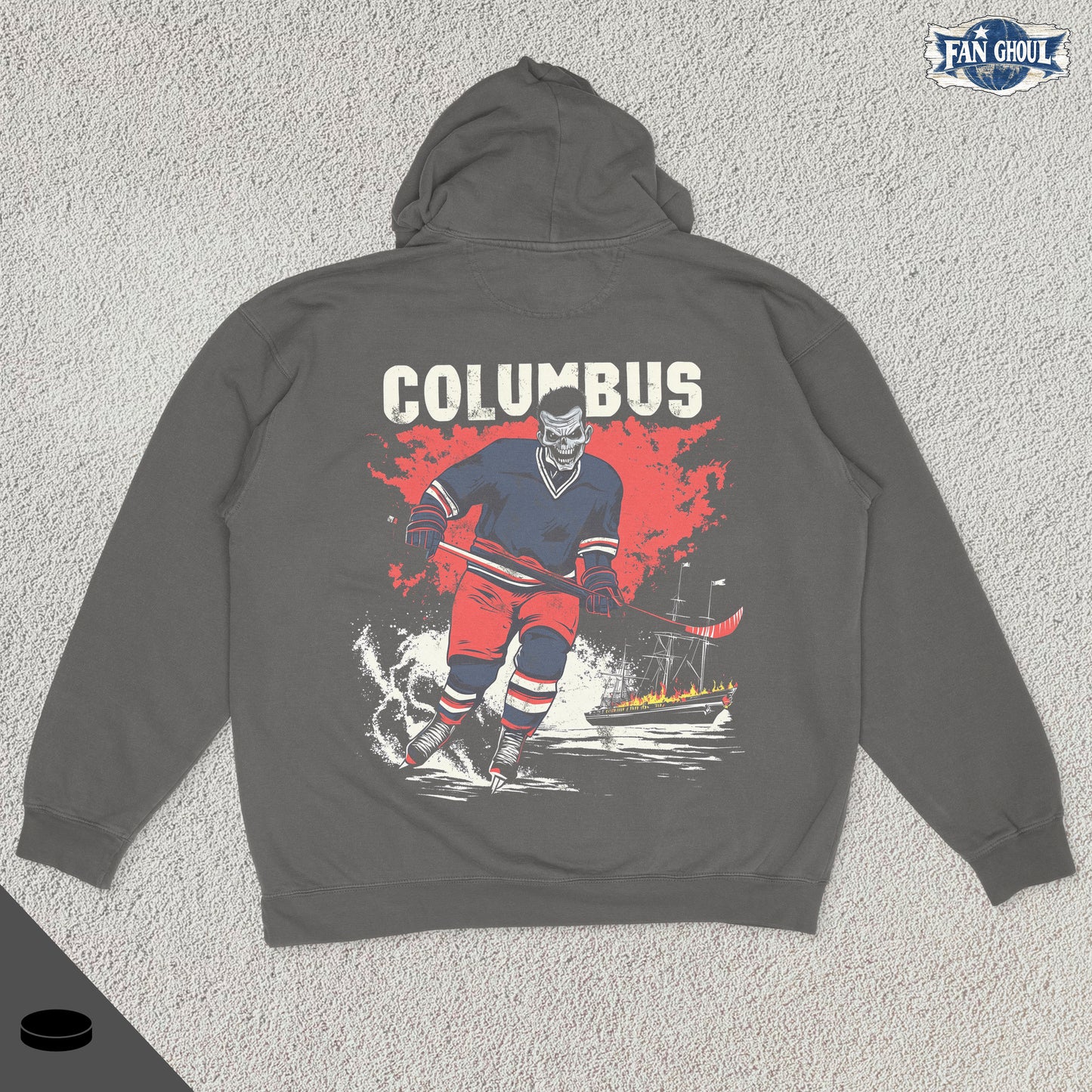 Columbus Hockey "Ghoul" Hoodie