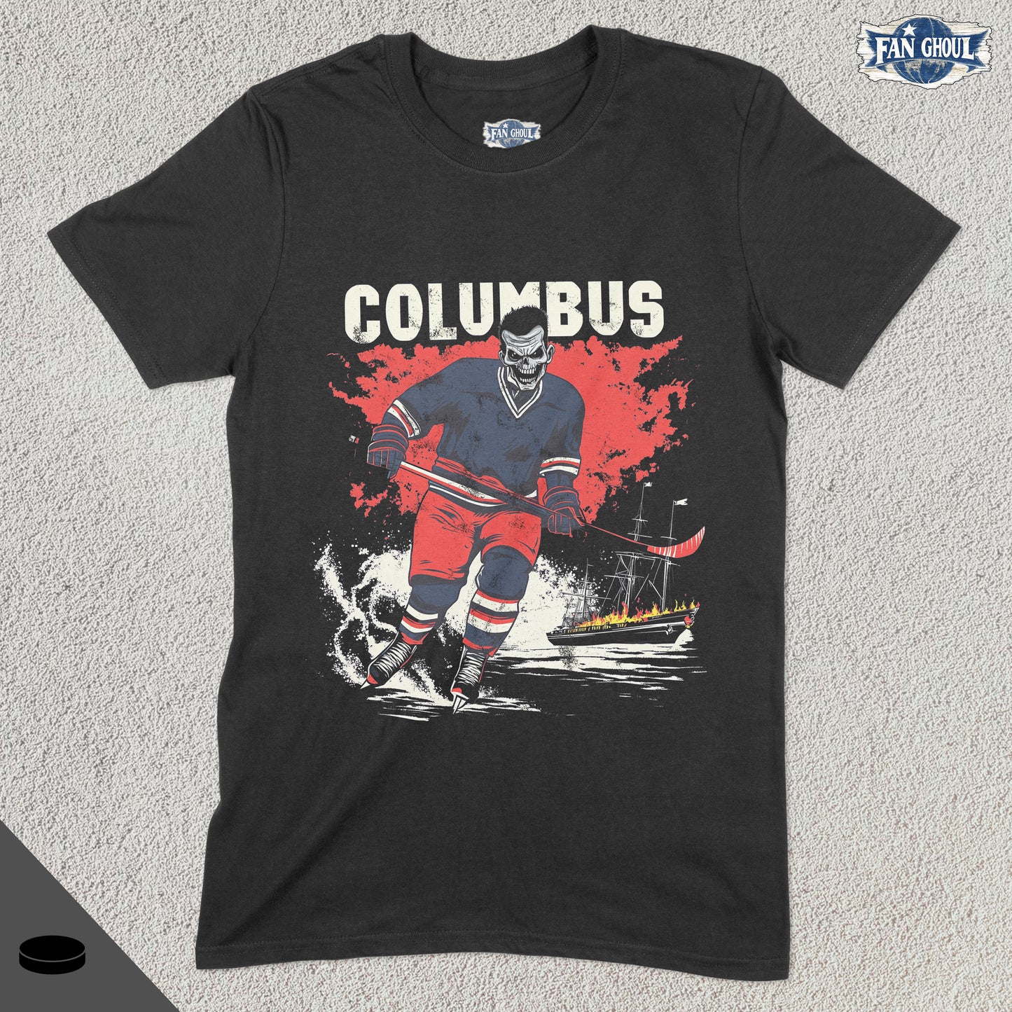 Columbus Hockey "Ghoul" Shirt