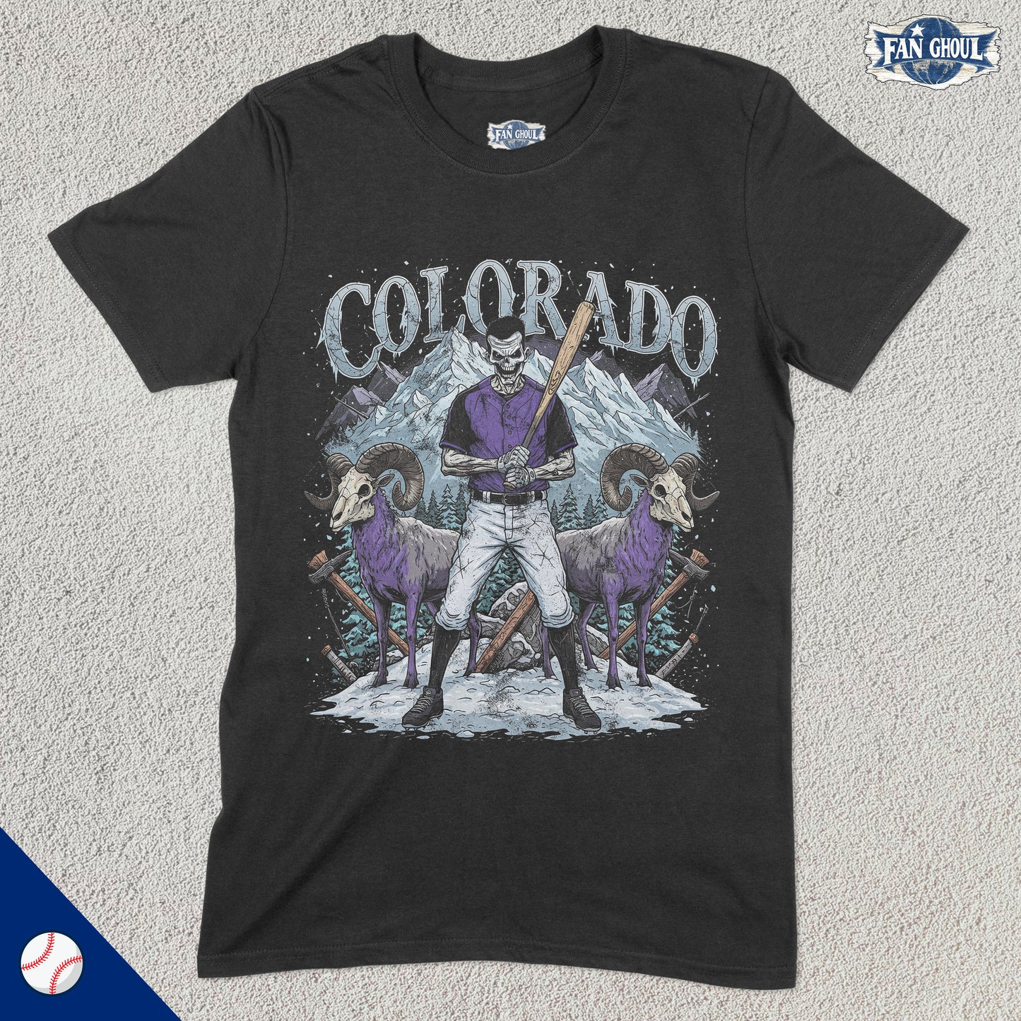 Colorado Baseball "Ghoul" Shirt