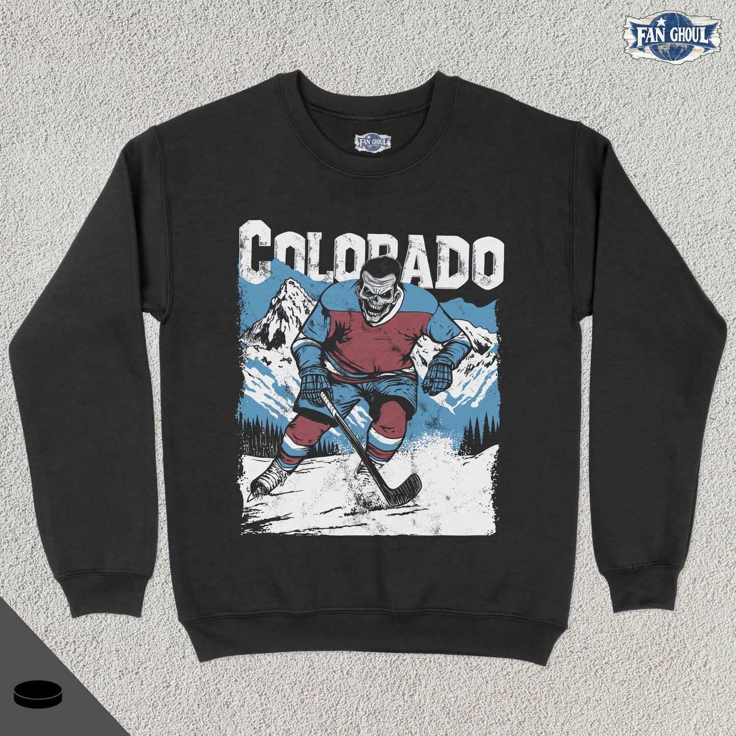 Colorado Hockey "Ghoul" Crewneck