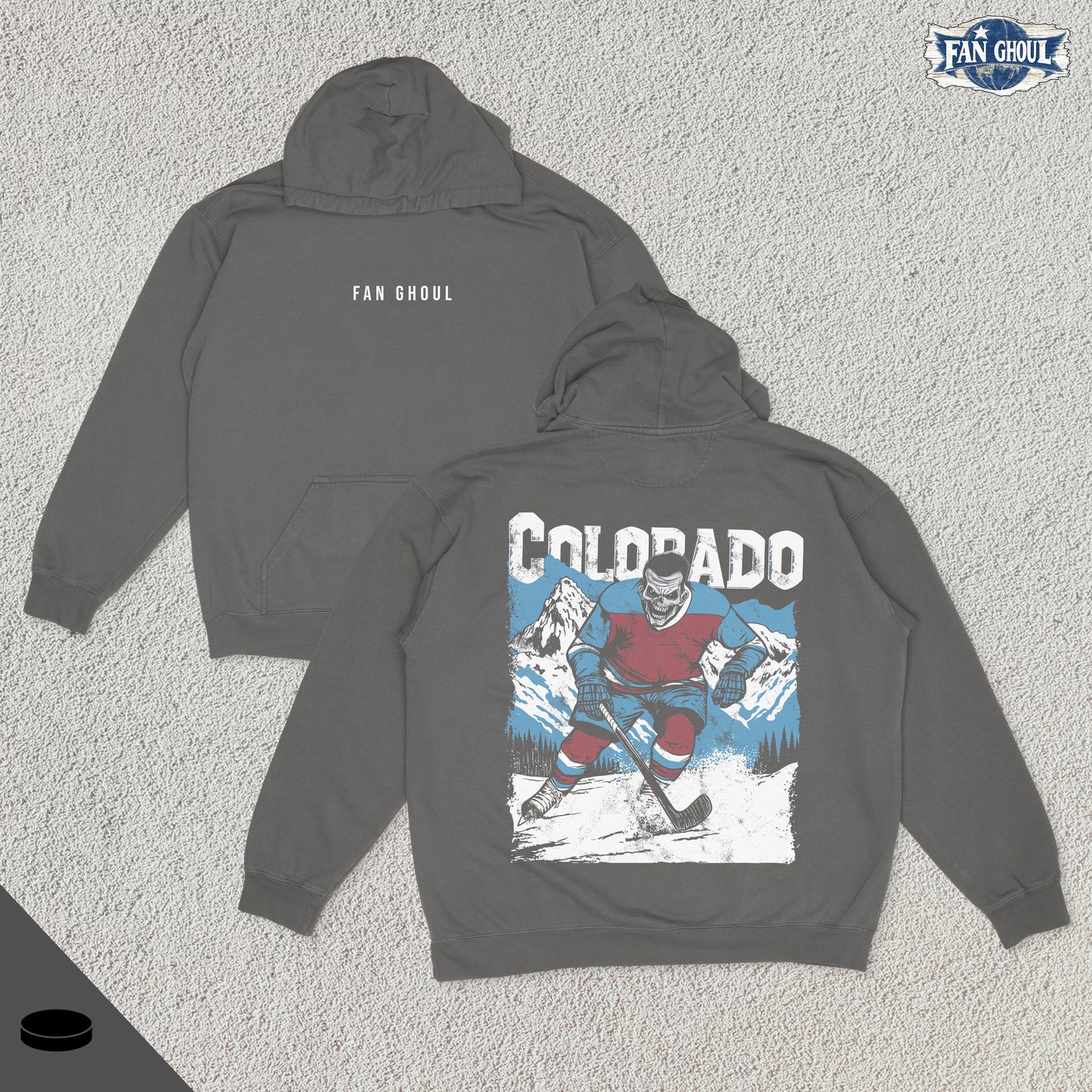 Colorado Hockey "Ghoul" Hoodie